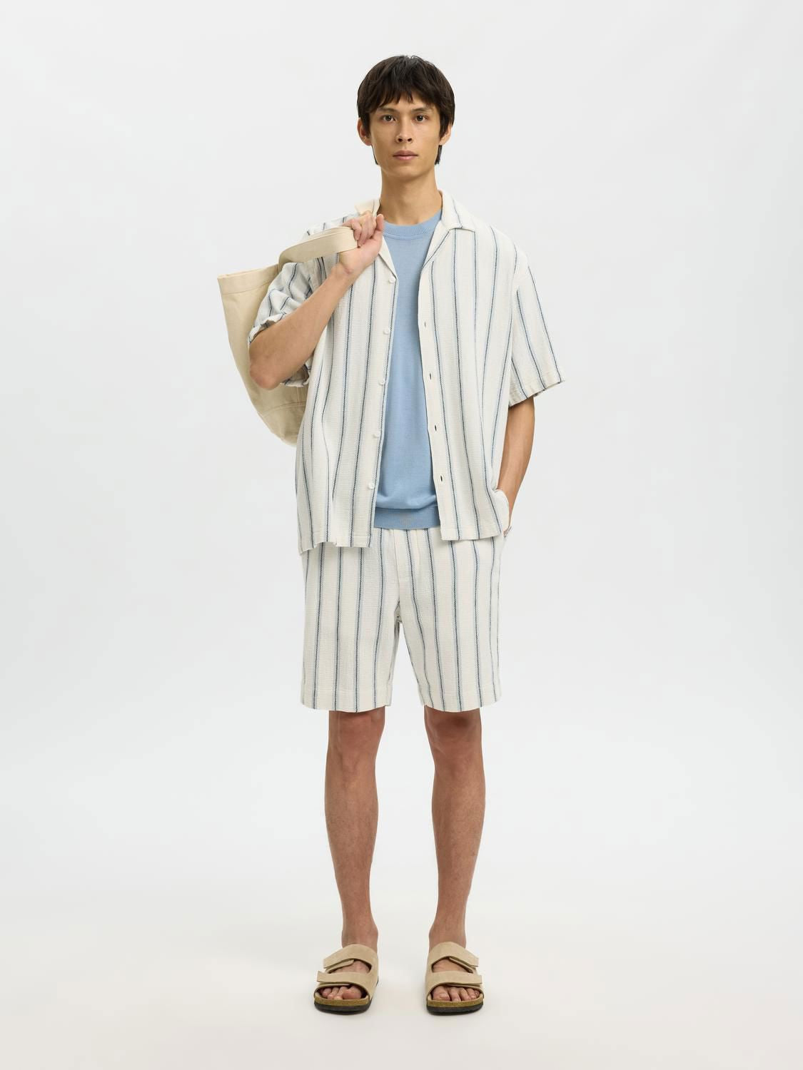 Slhrlxcal Ss Shirt Resort