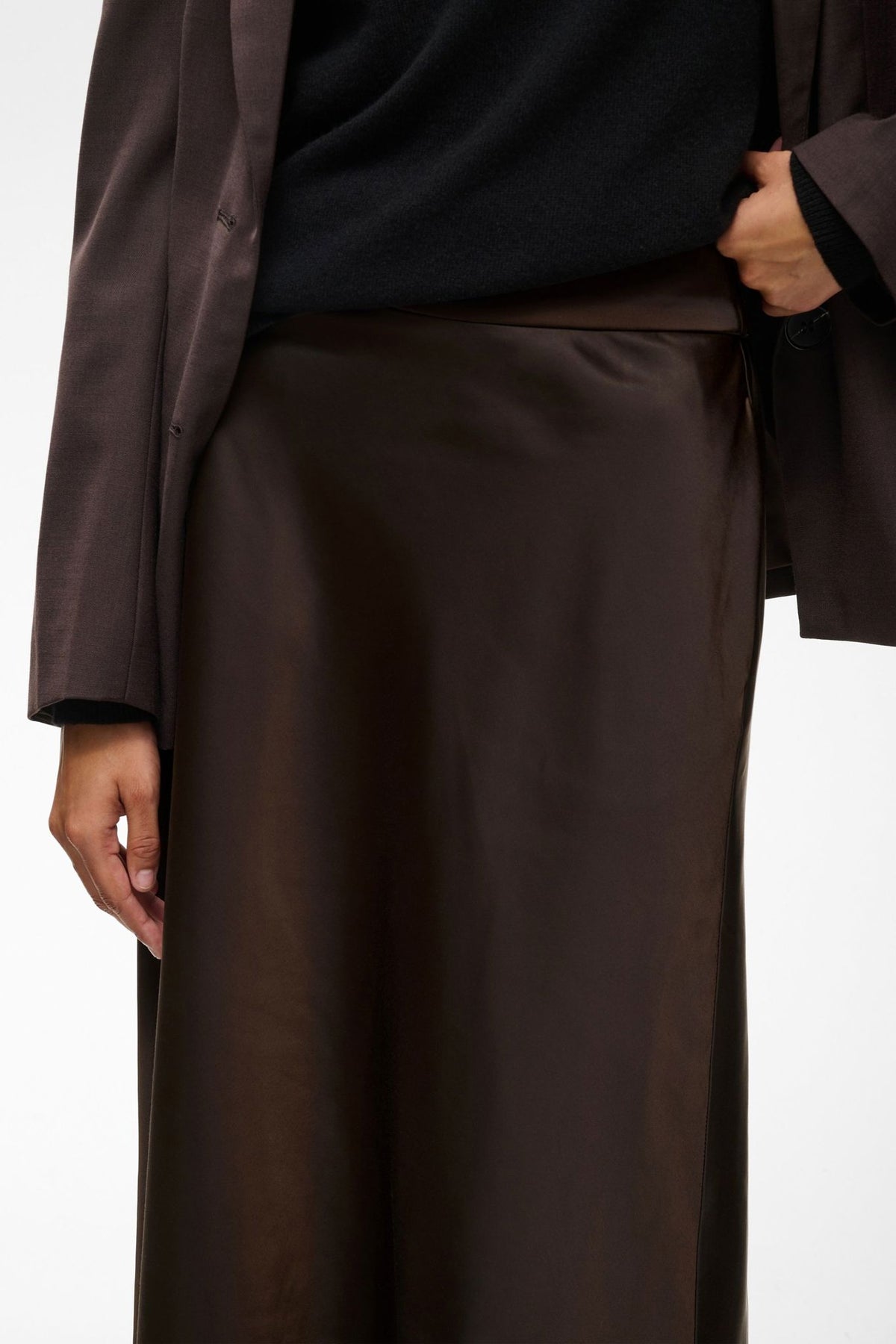 Zilkyiw Skirt Chocolate Brown