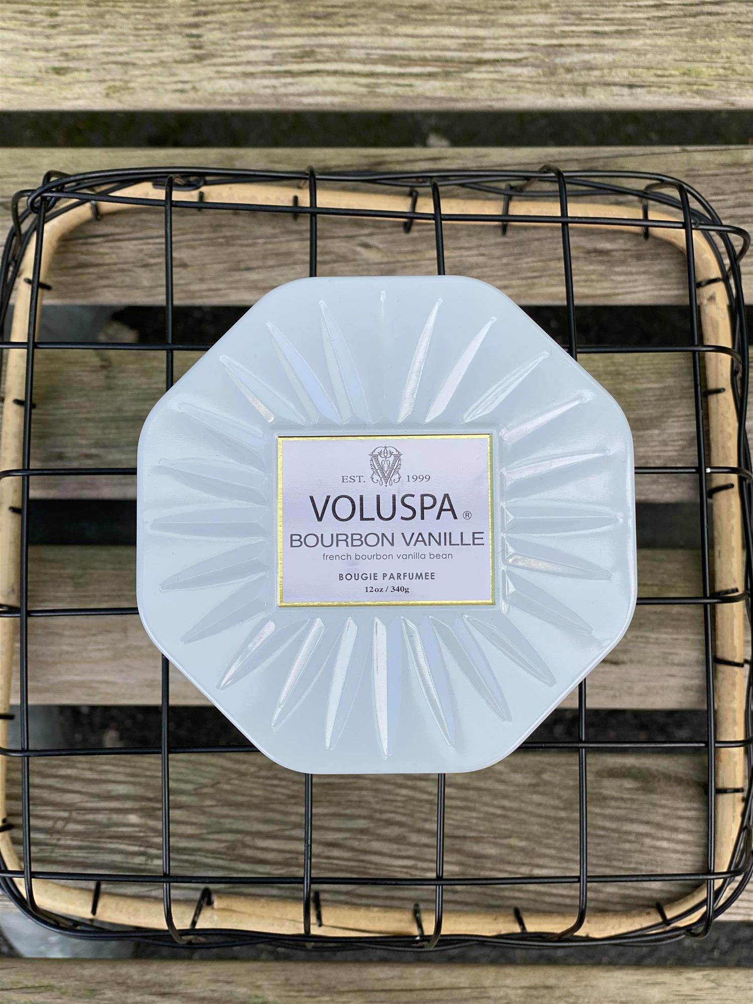 Bourbon vanille Octagon Tin 40tim