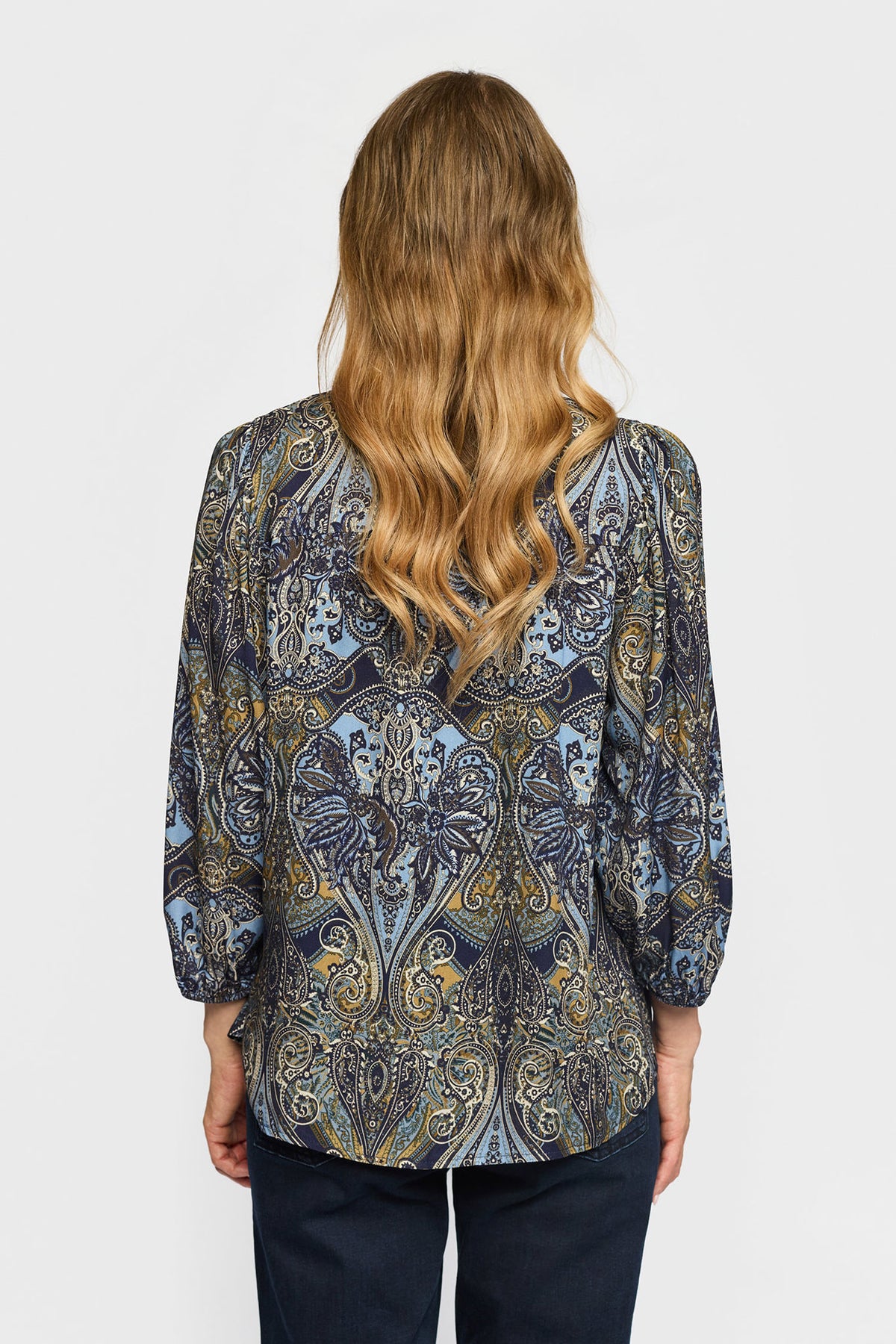 Laura Blue Paisley
