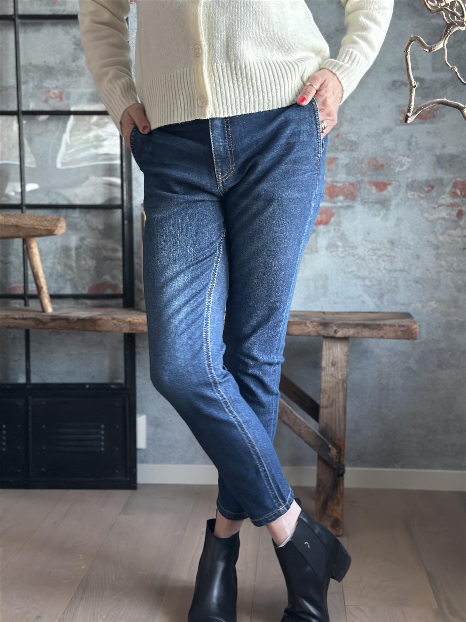 Jane Pant Medium Blue Denim