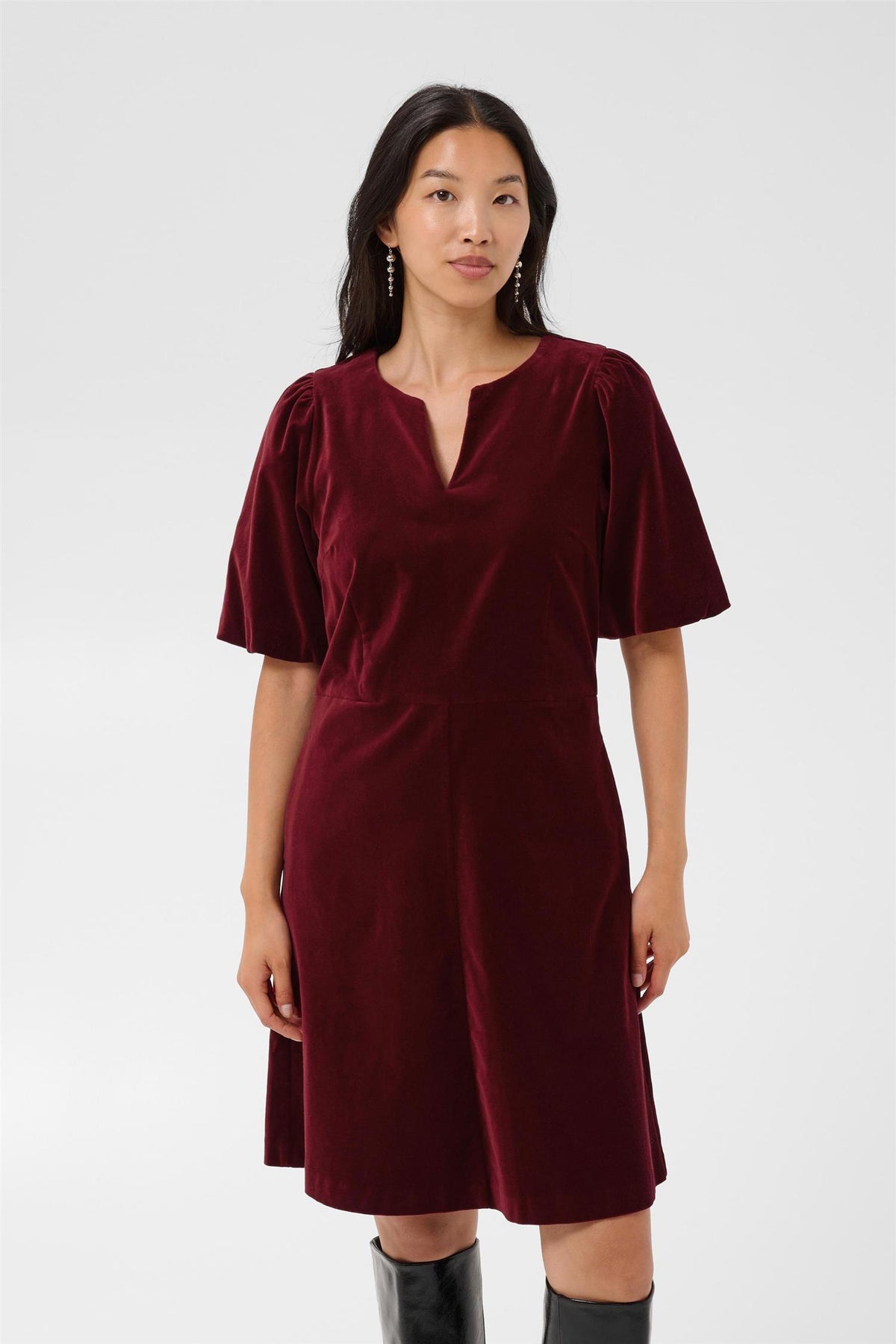 Daivapw Dress Biking Red