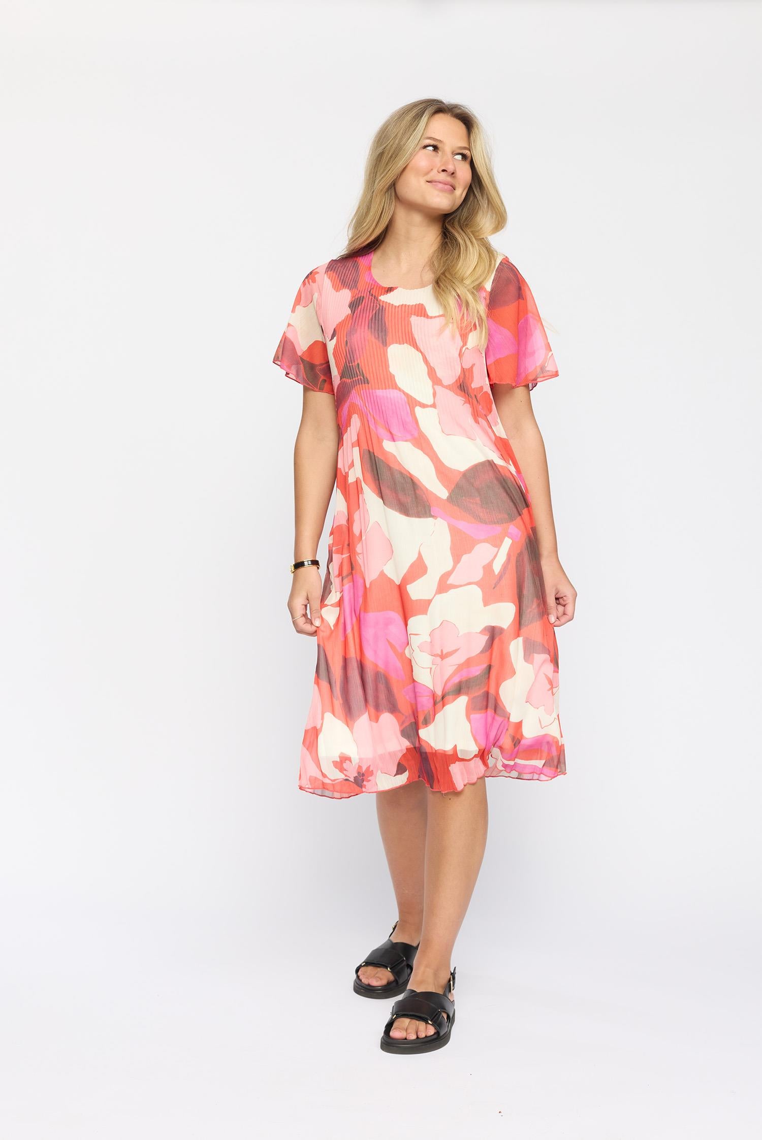 Daria Dress Pink Comb.