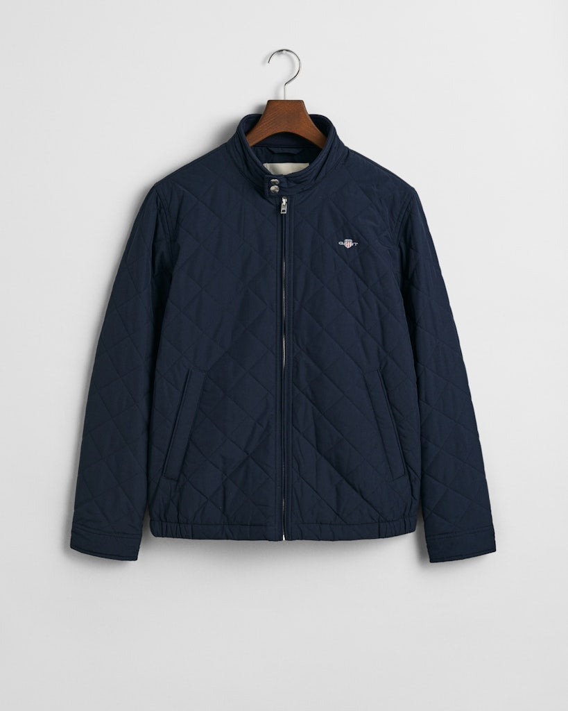 Quilted Windcheater Evening Blue