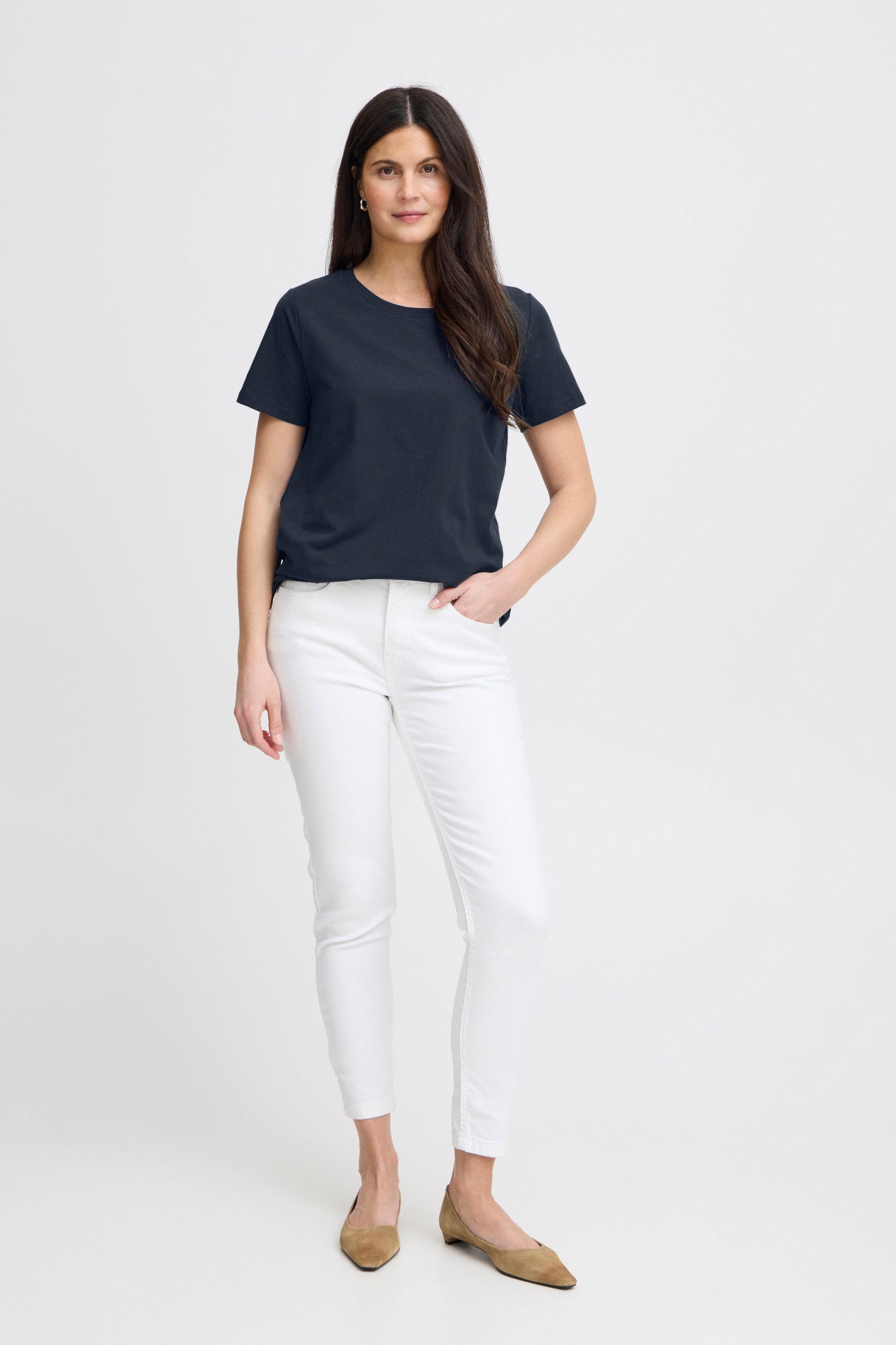 ZaShoulder 1 T-shirt Dark Peacoat