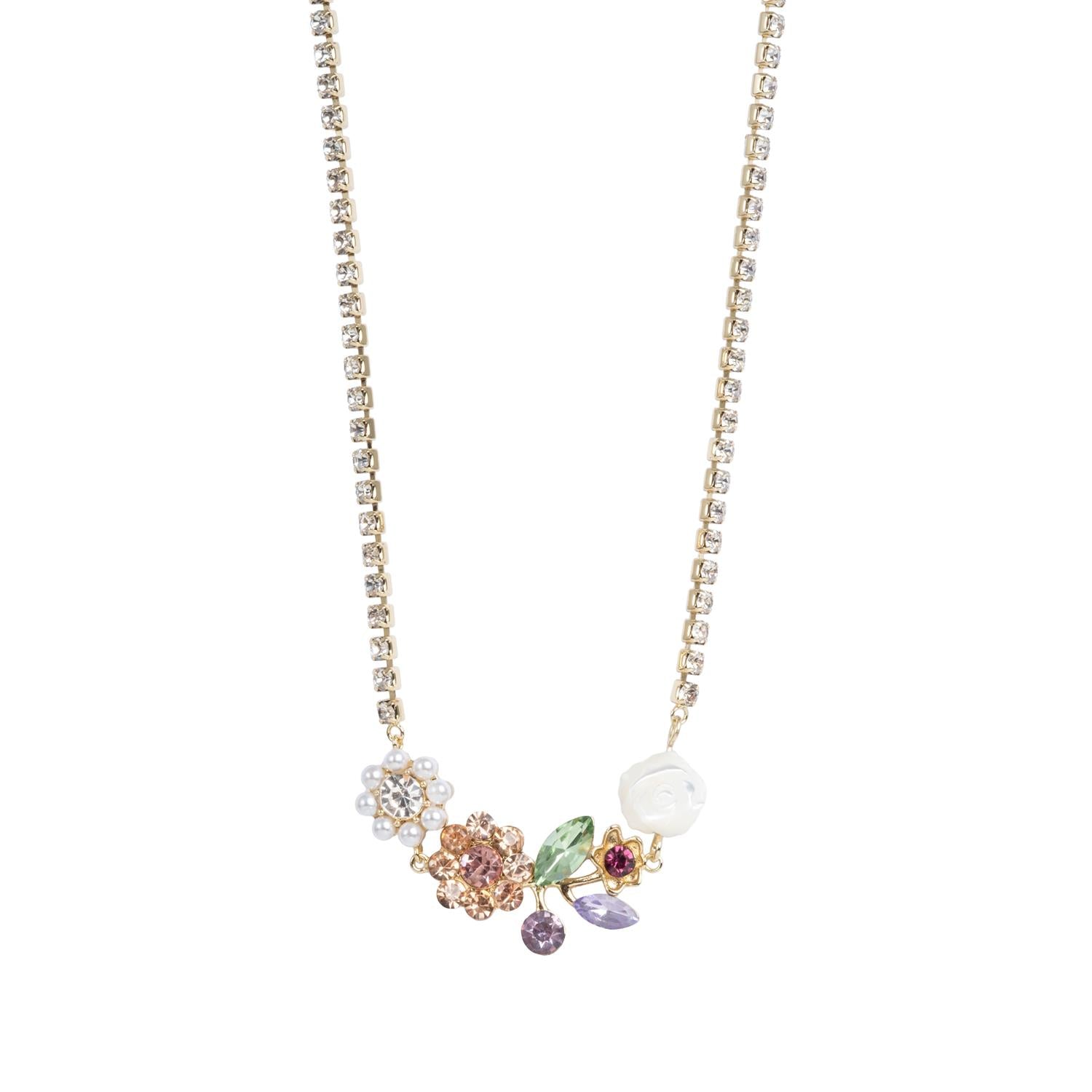 My Garden Necklace Gold Tone Damli