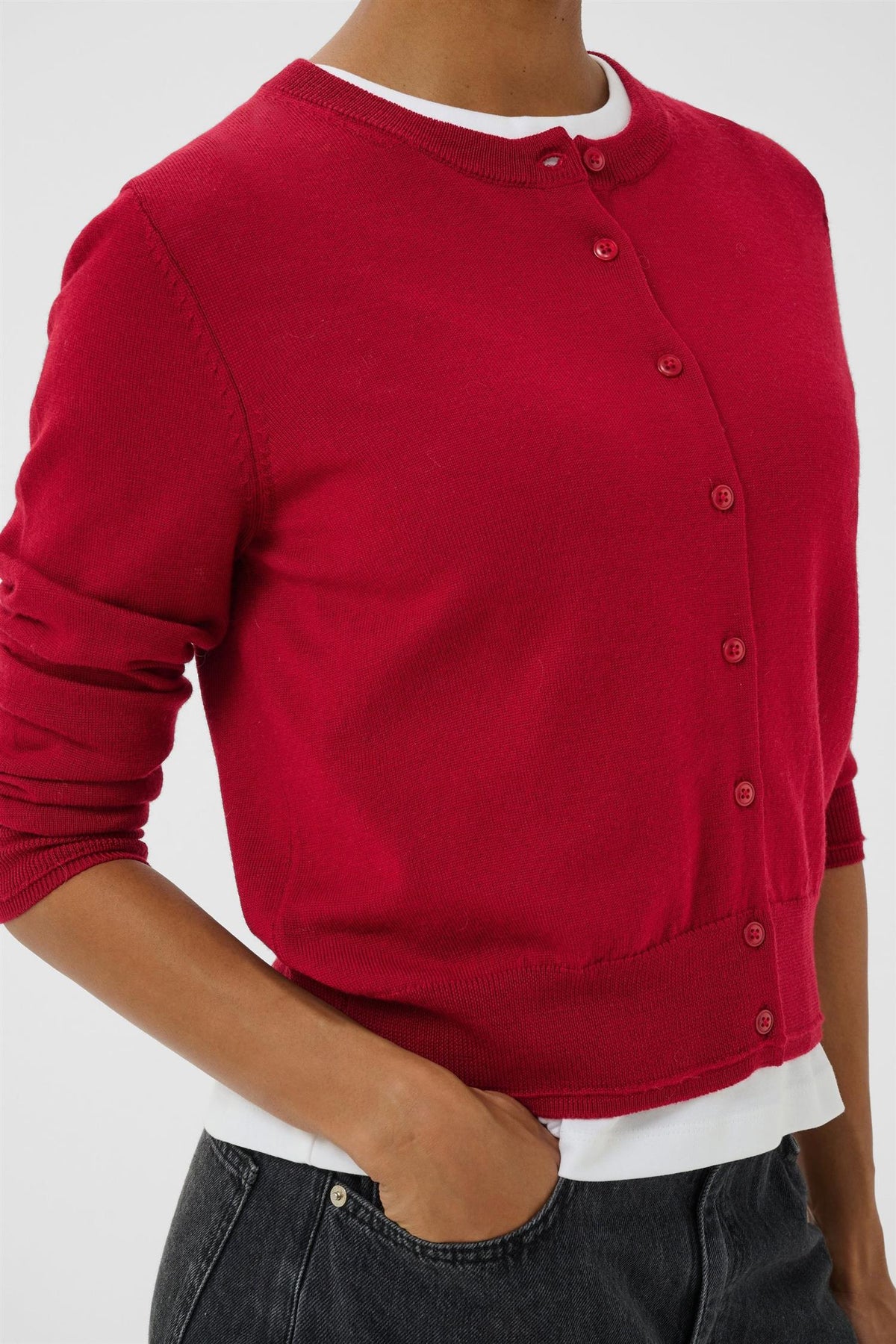 Noelanipw Cardigan Biking Red
