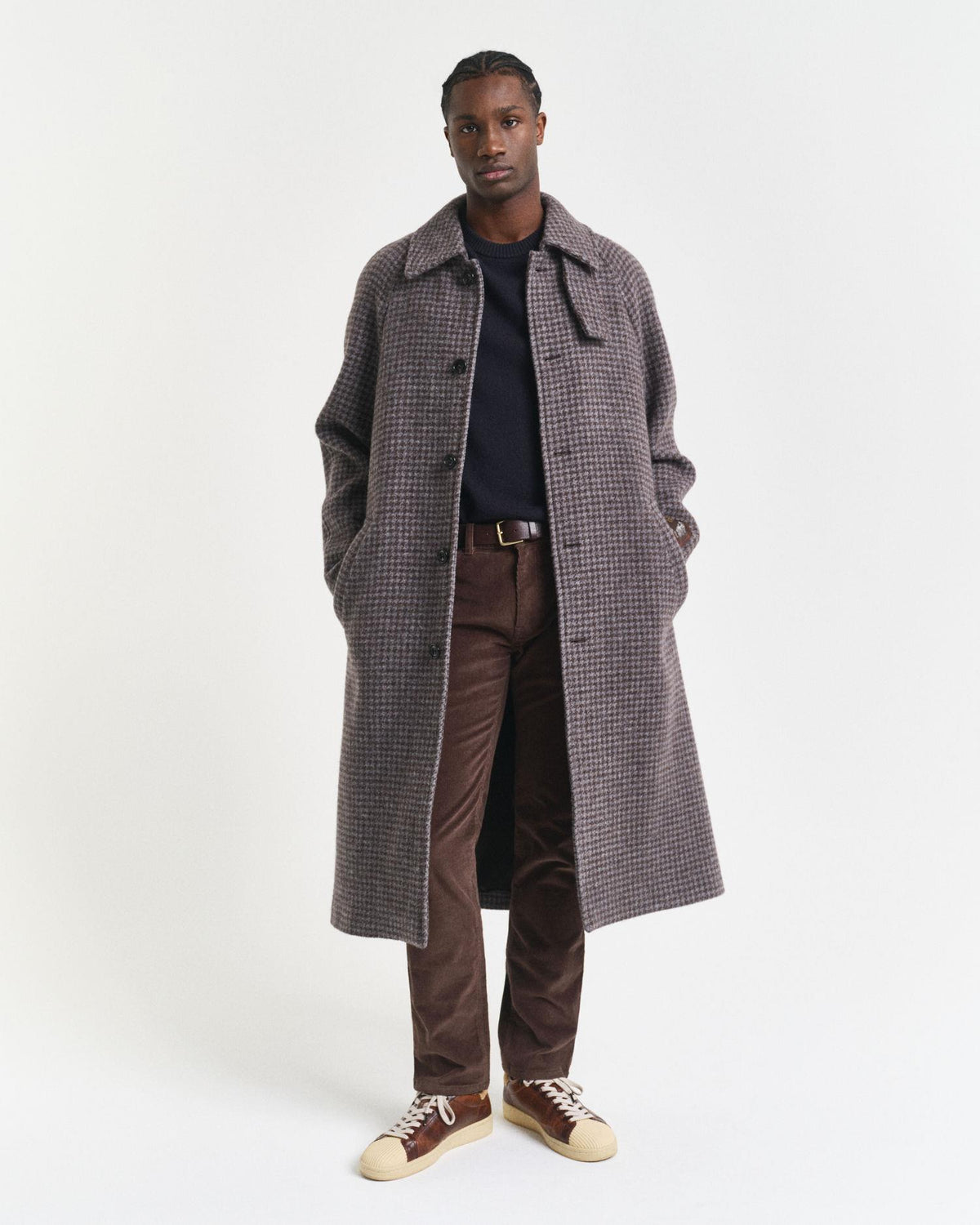 Reg Cord Jeans Rich Brown