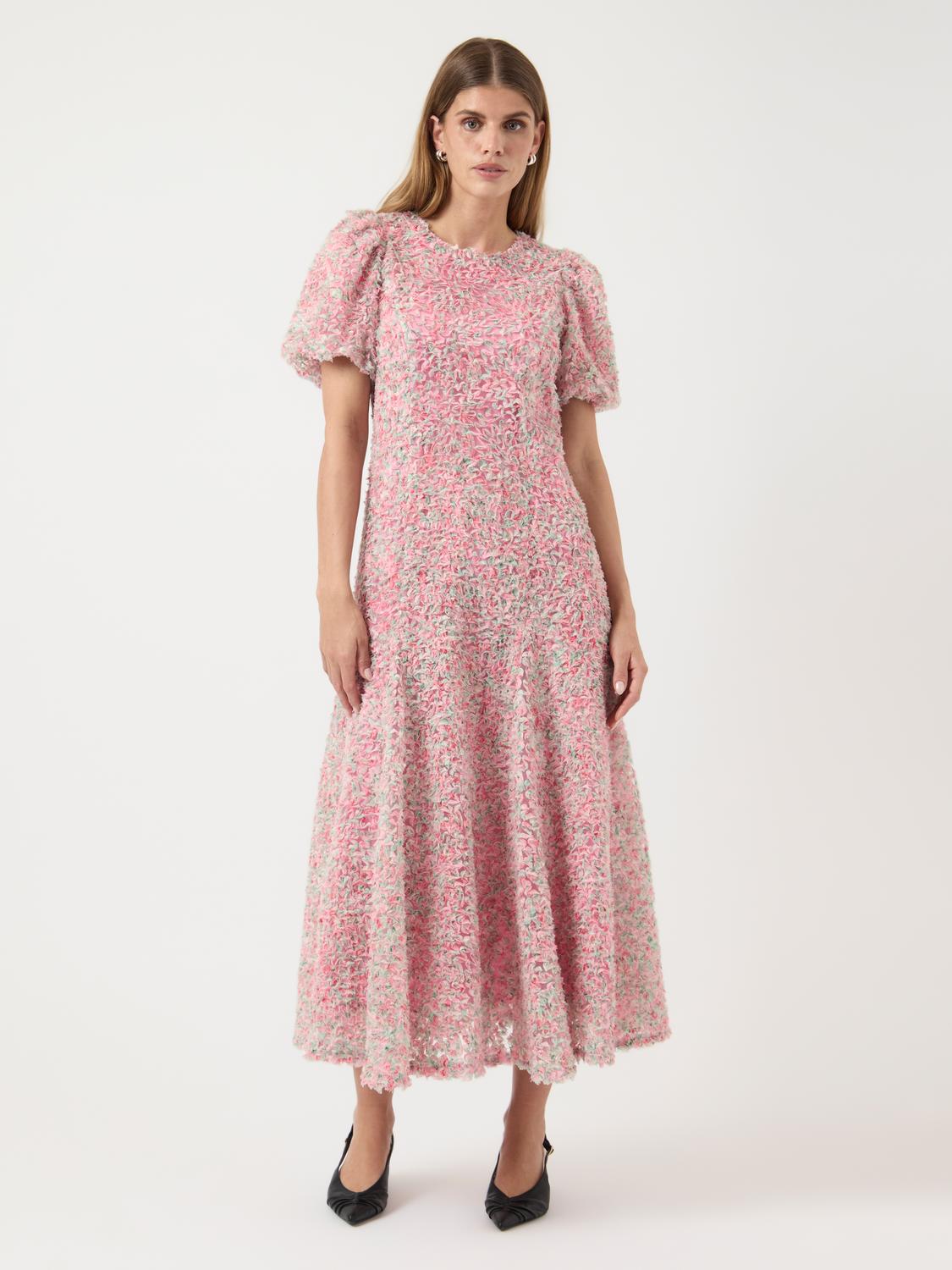Kerry SS Long Dress Sachet Pink