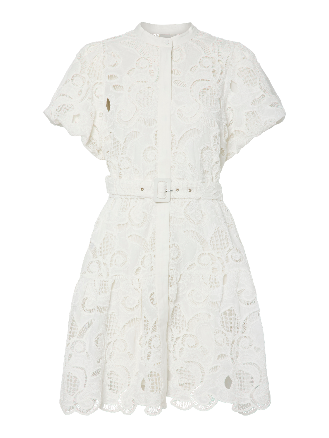 Sana SS Dress Star White
