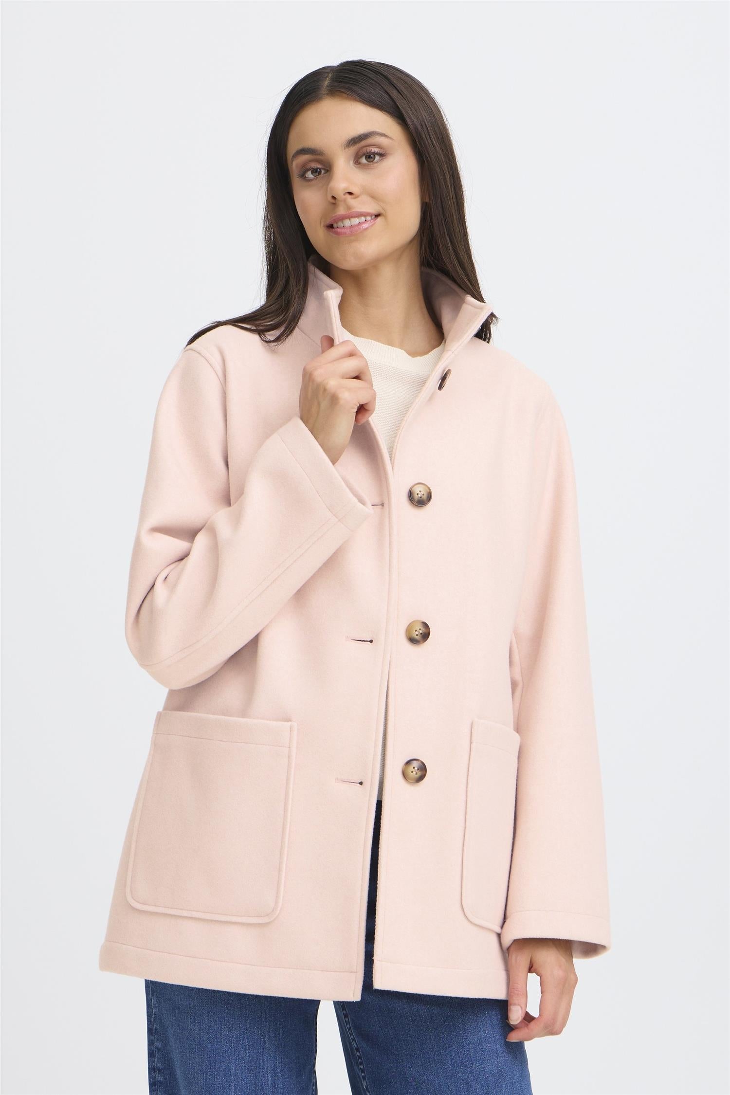 Willa Jacket Rose Smoke Melange