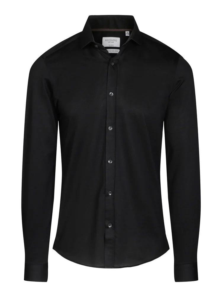 Leo Tailor Fit Coolmax Black