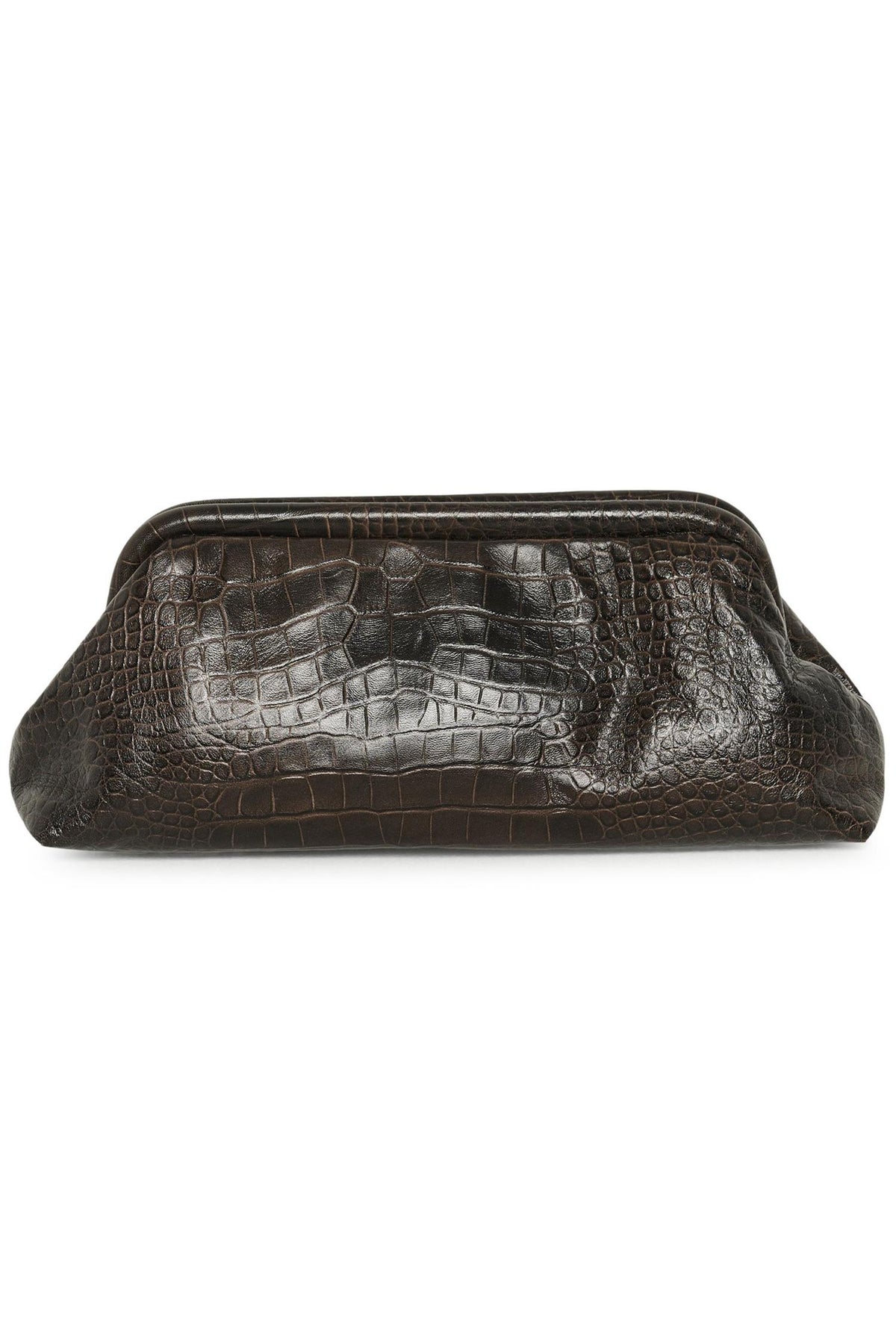Mwelijah Leather Clutch