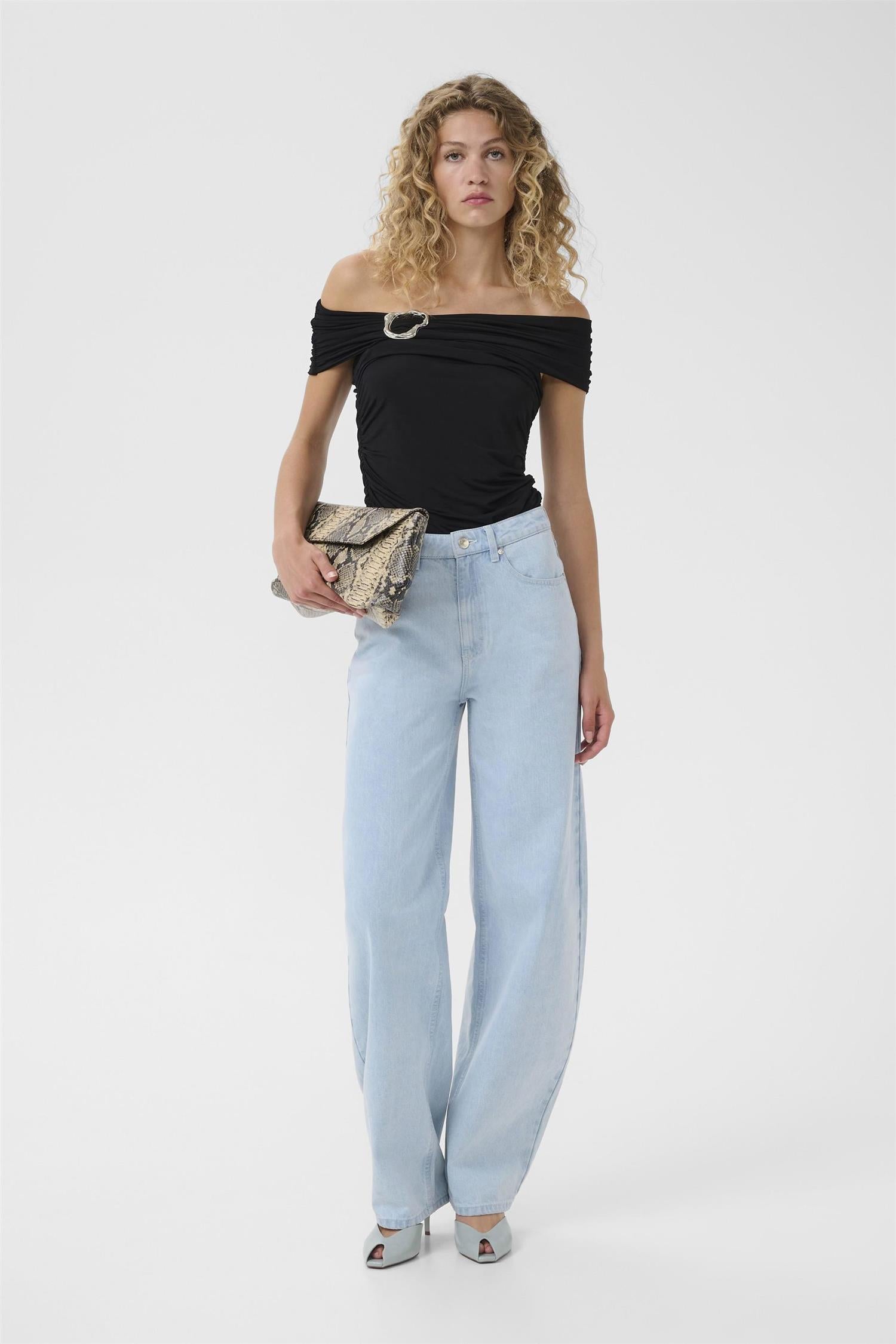 Gzlaily Off Shoulder Top