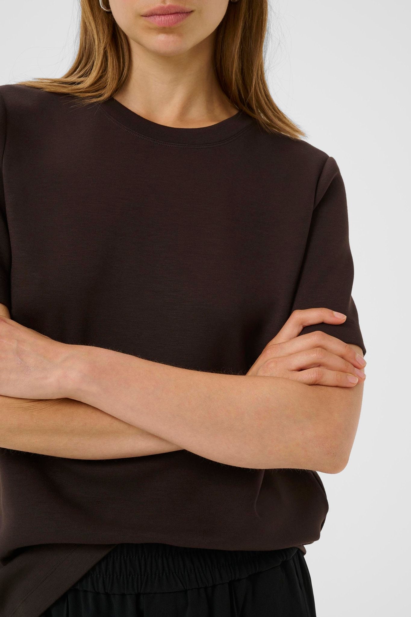 Vincent Karmen T-Shirt Chocolate Brown