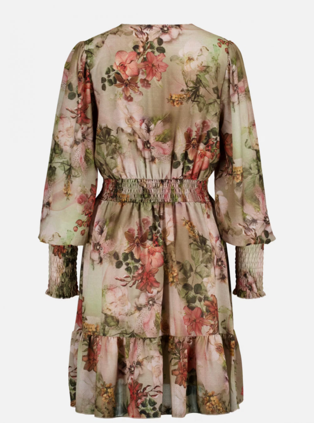 Emelina Orchid Dress Army Green