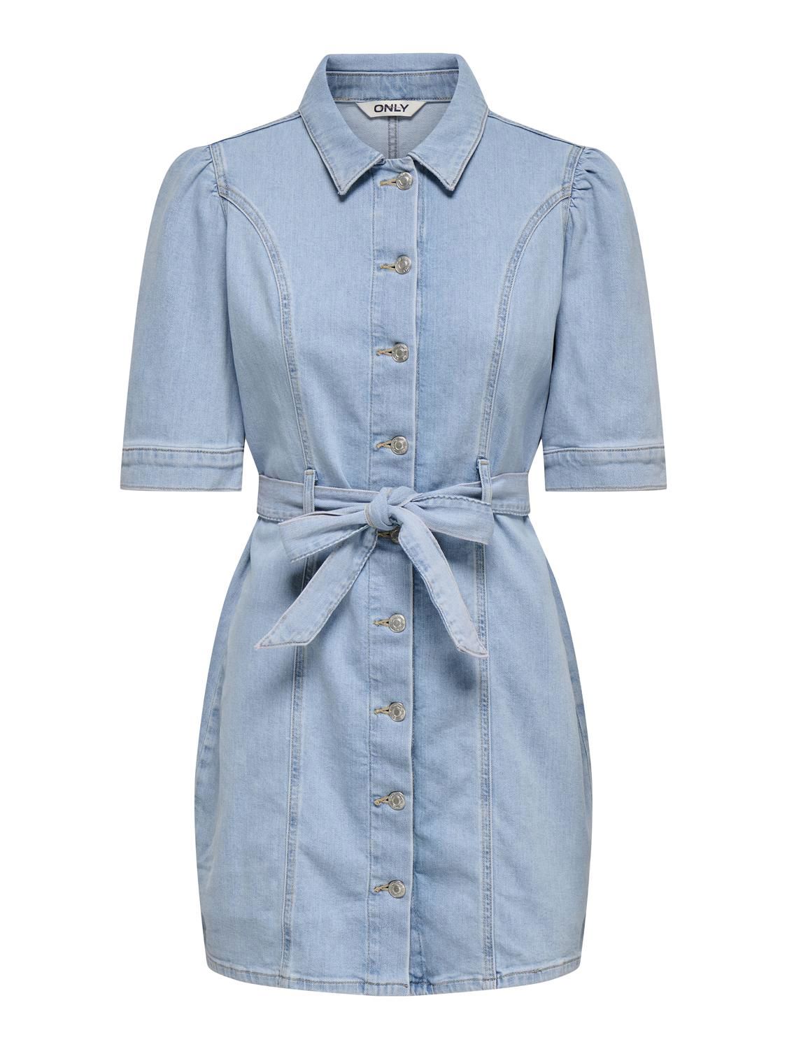 Onlvibbe Ss Belt Dnm Dress Akm