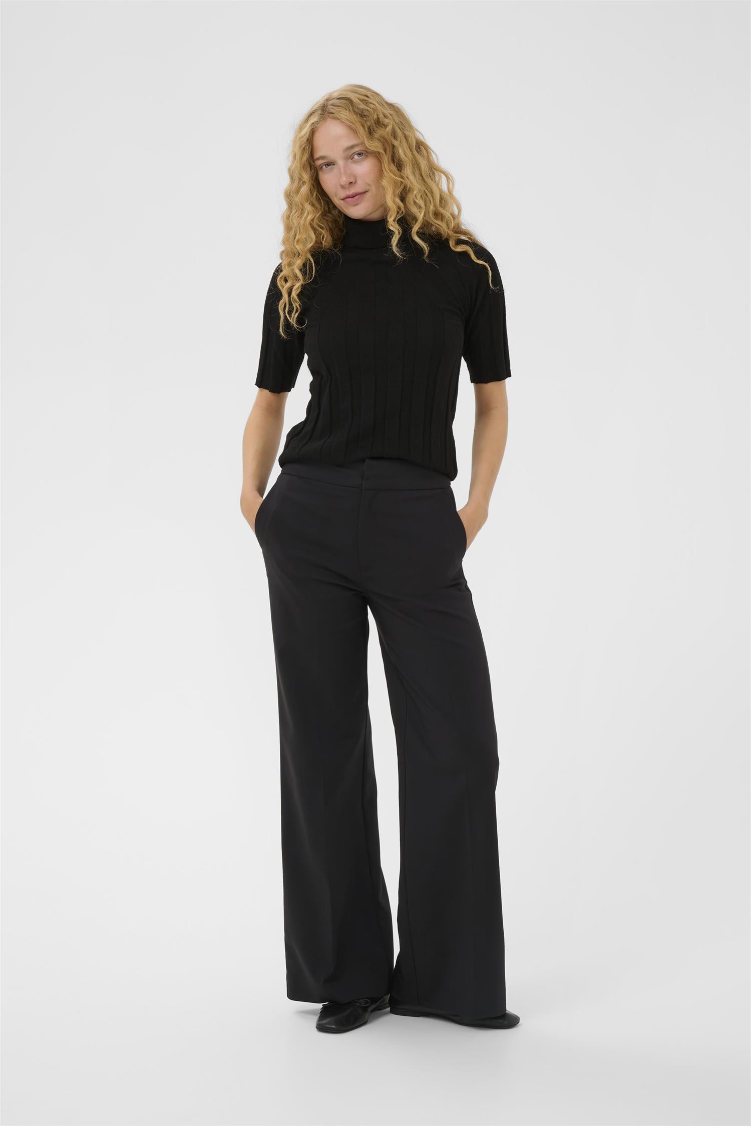 Zella Wide Pant Black