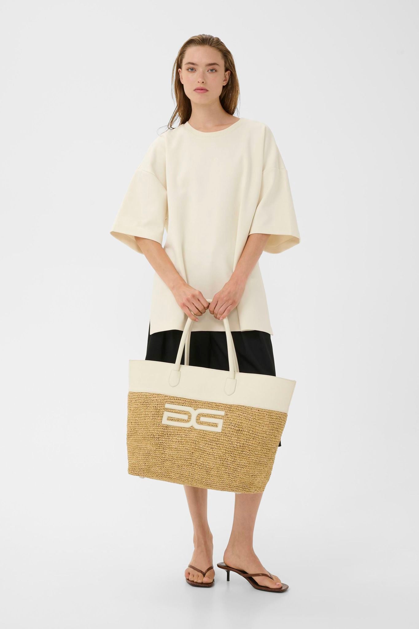 Gzrafia Tote Bag Nature Straw
