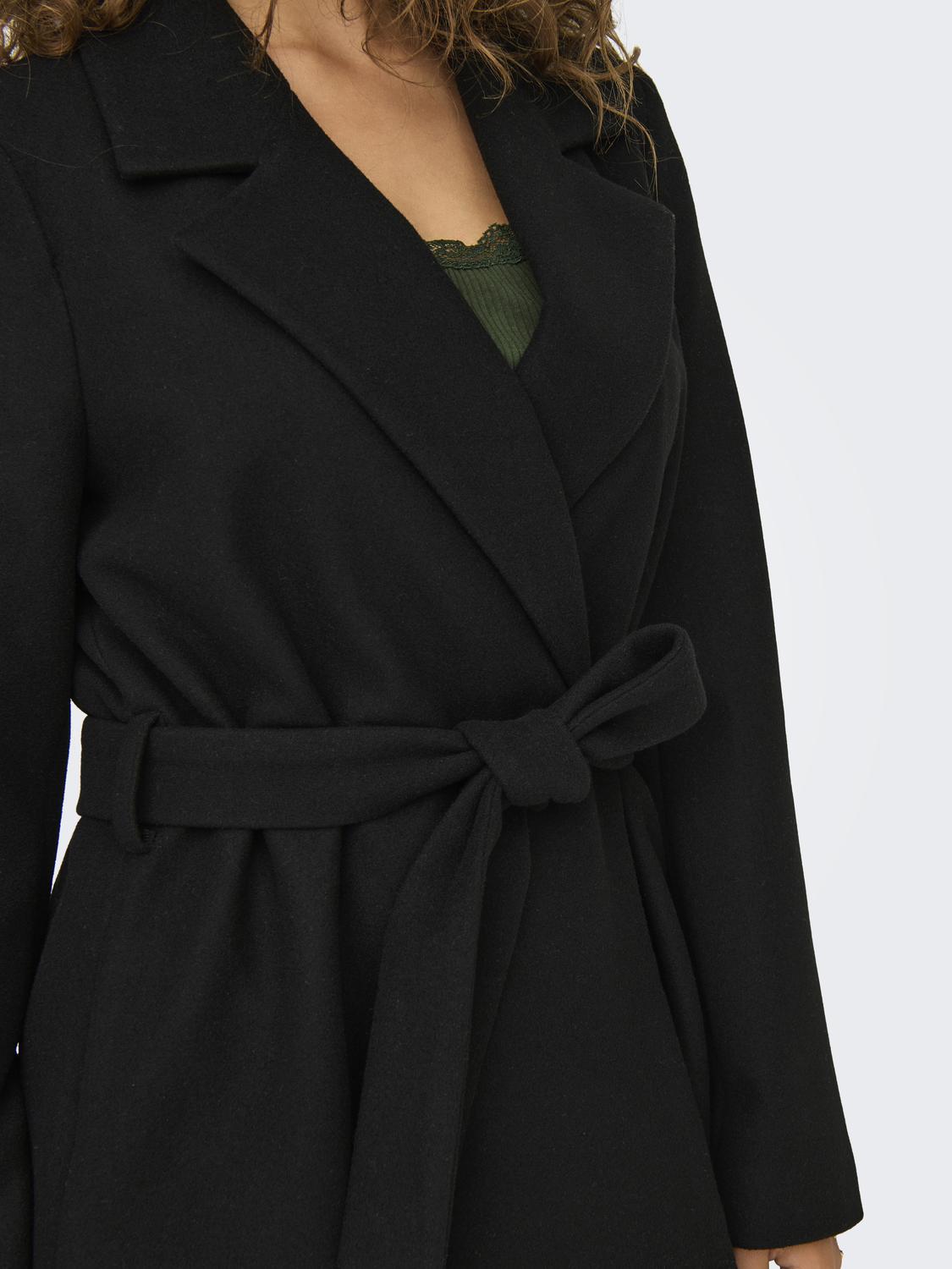 Alvilda Life Wrap Coat Black