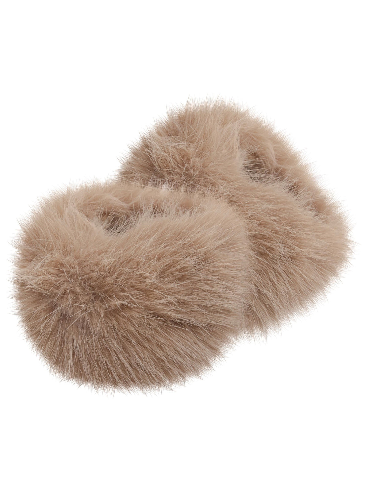 Armwarmer "cuff Fake Fur" Lys Natur