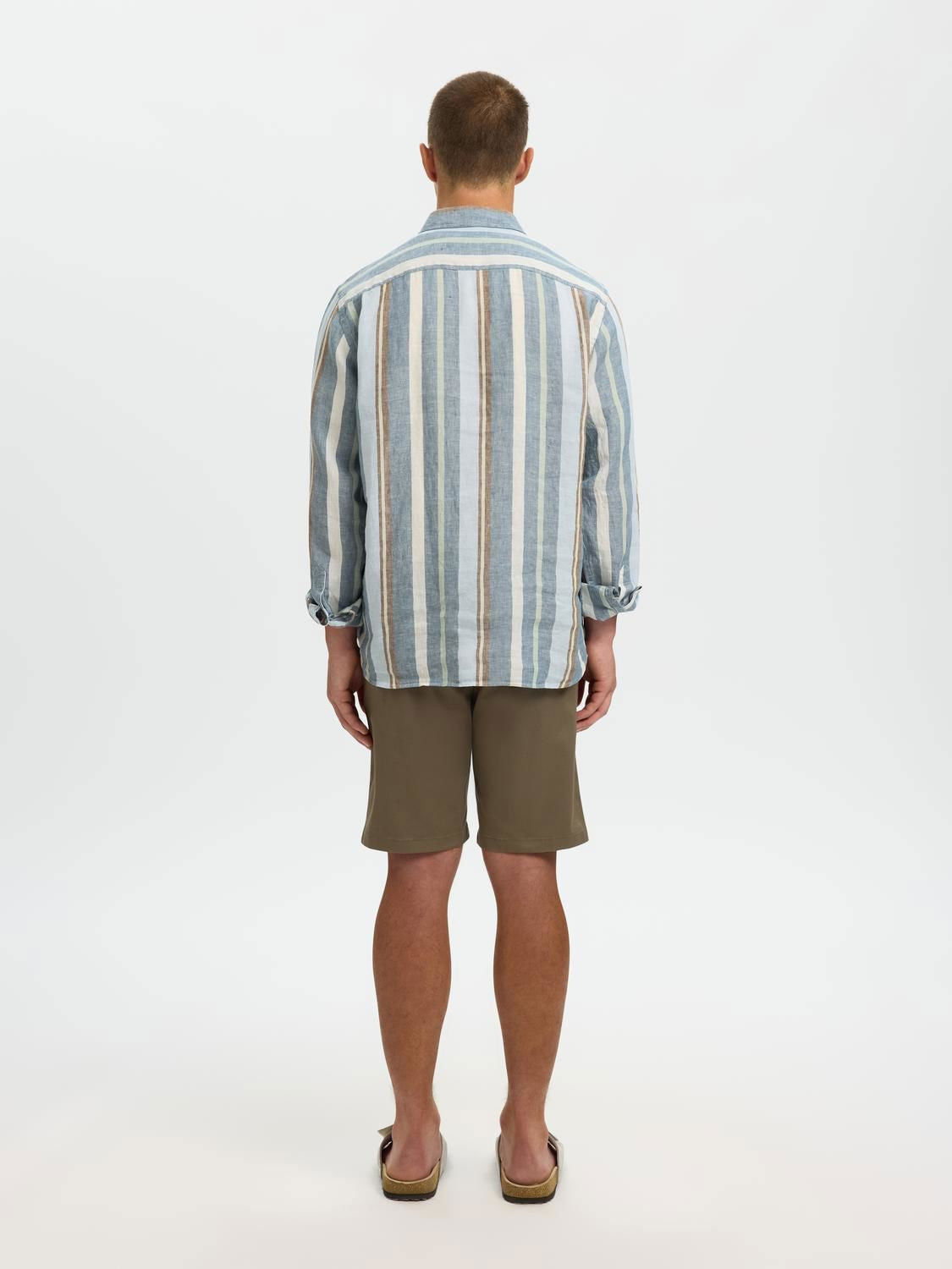 Slhregkylian Linen Ls Shirt