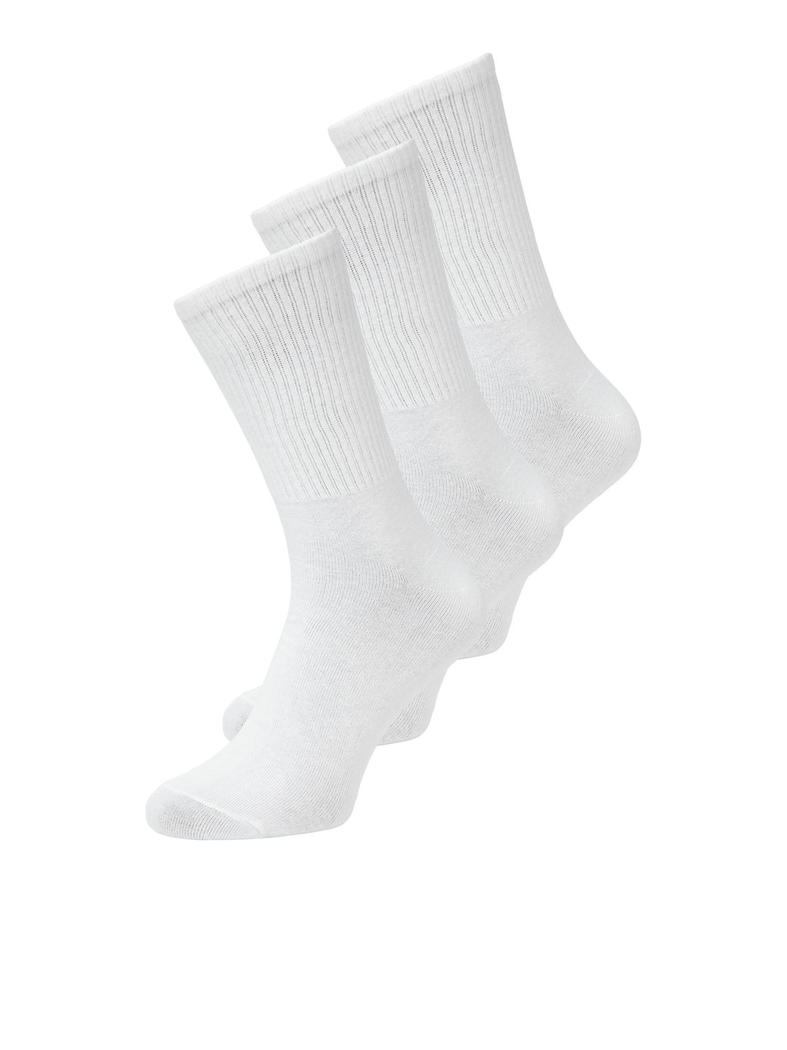 Charles Tennis Sock 3 Pack White
