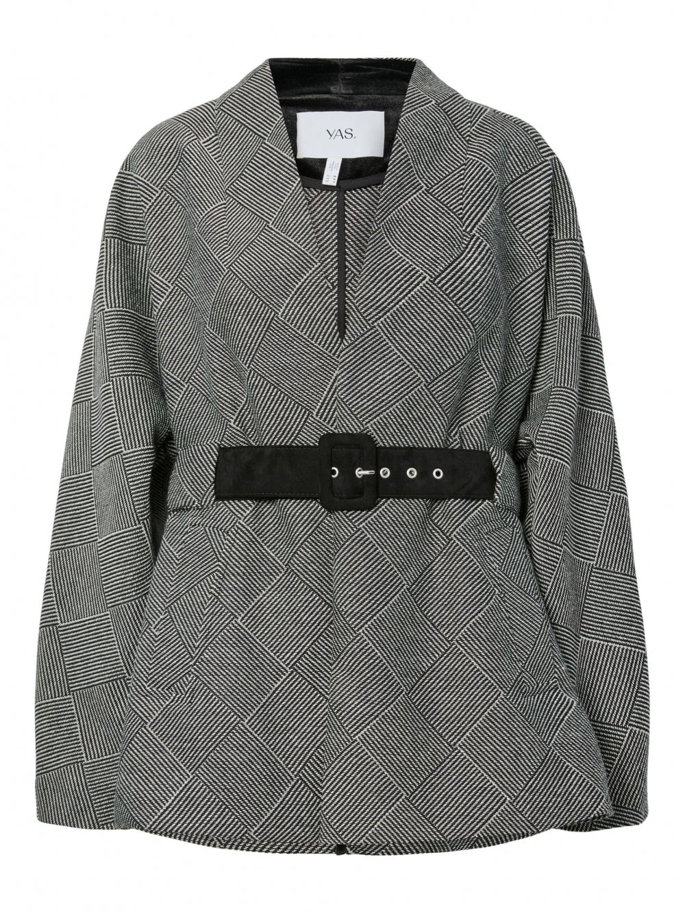 Chey Jacket Black/White Comb