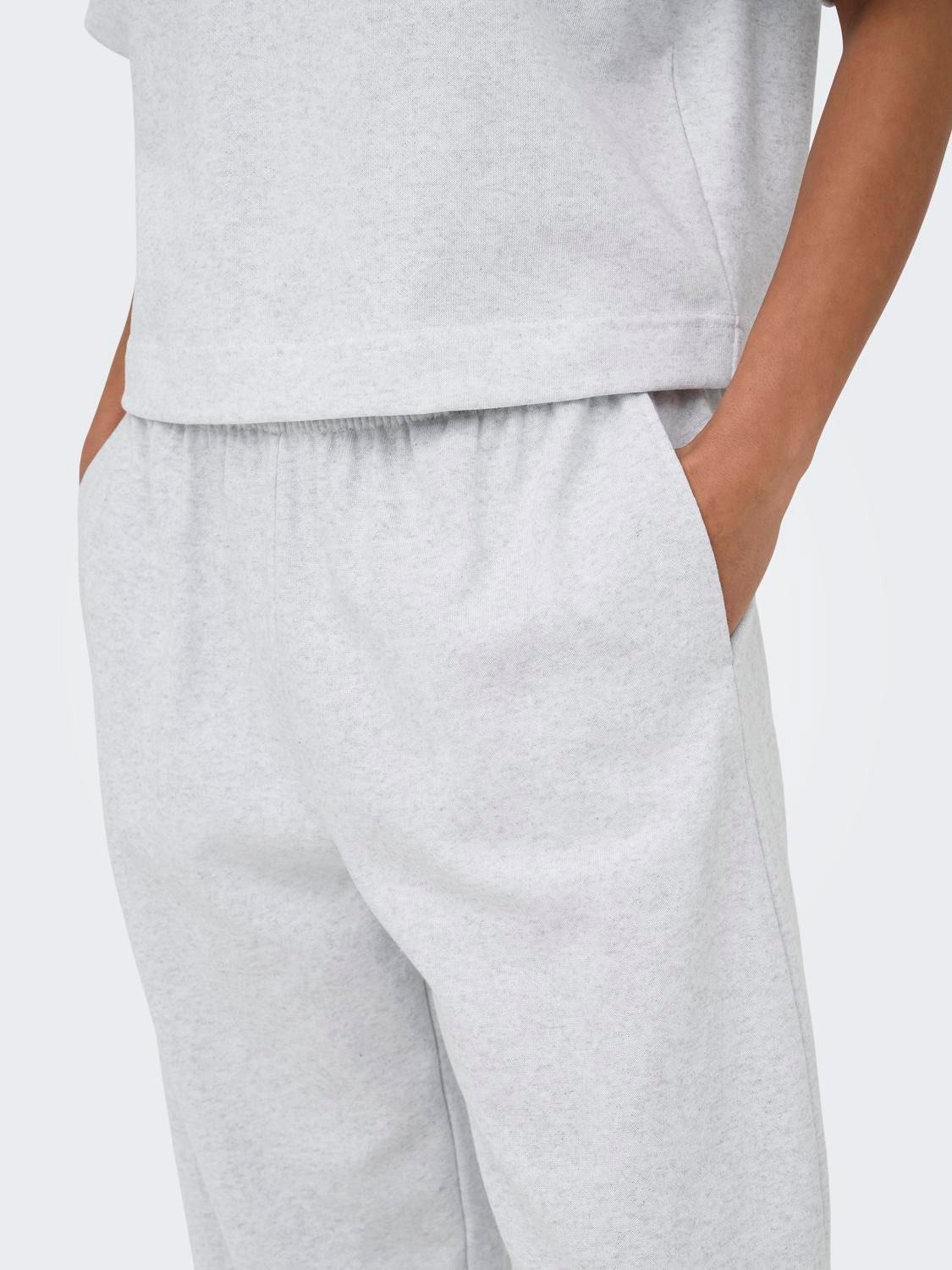 Onlofelia Sweat Pant Light Grey Melange