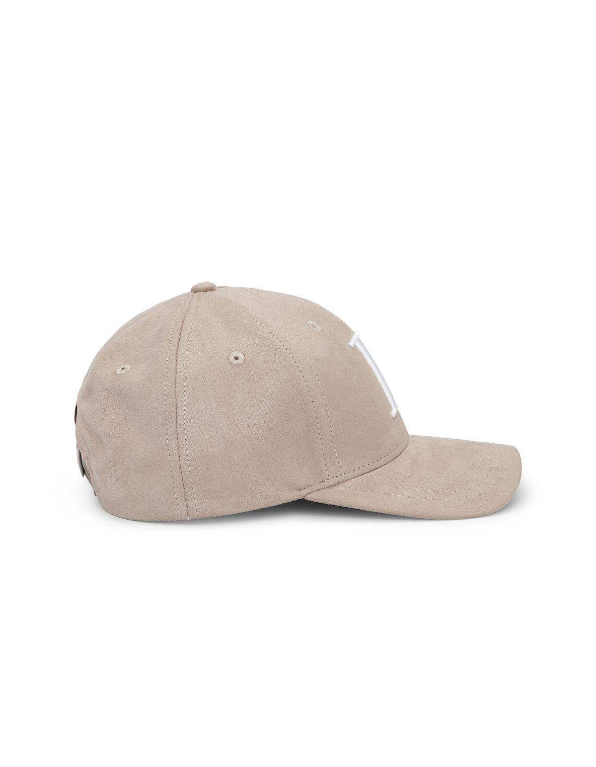 Encore Suede Baseball Cap Dark Sand