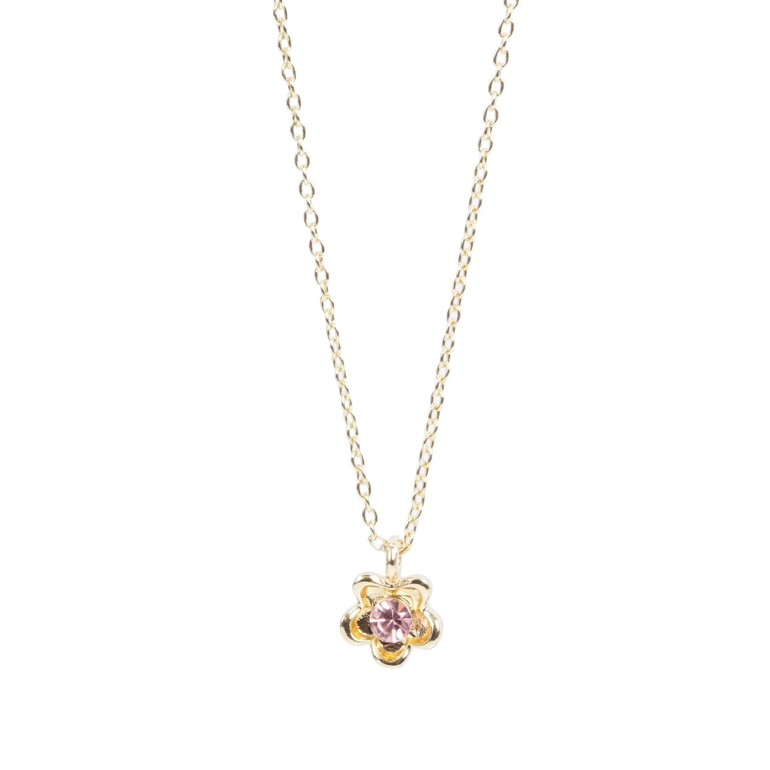 Bloomy Necklace Gold Tone Damli
