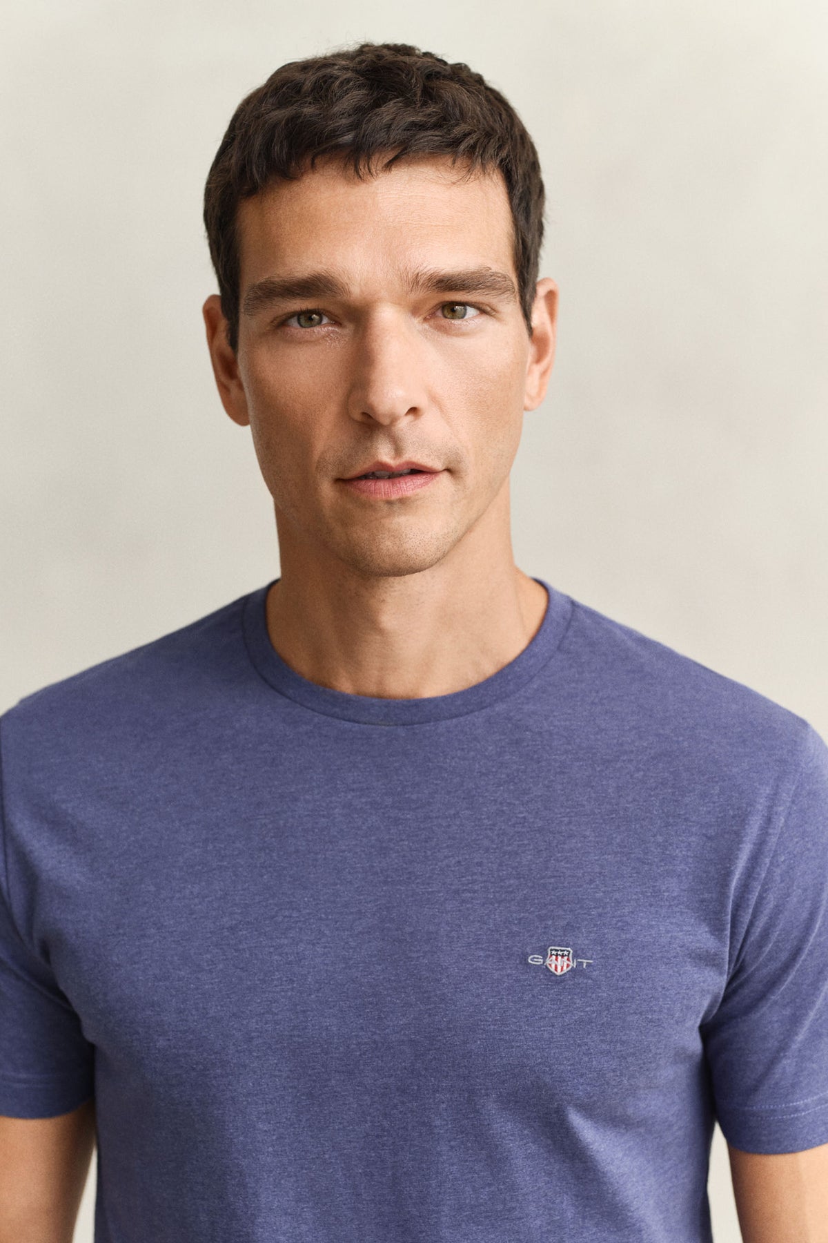 Reg Shield SS T-Shirt Dark Jeansblue Melange