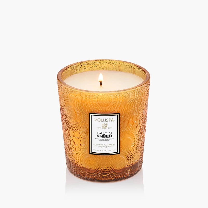 Baltic amber Boxed Candle