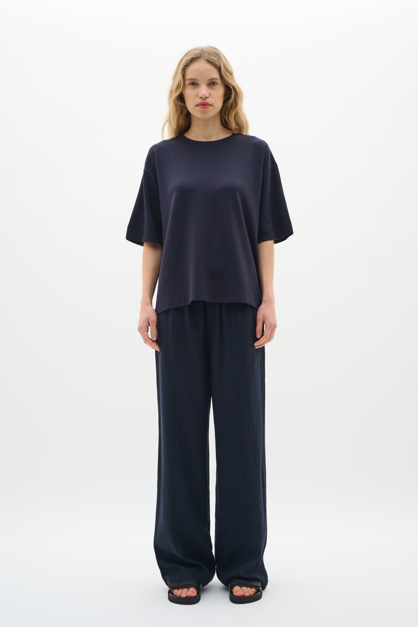 Pannie Oversize T-Shirt Marine Blue