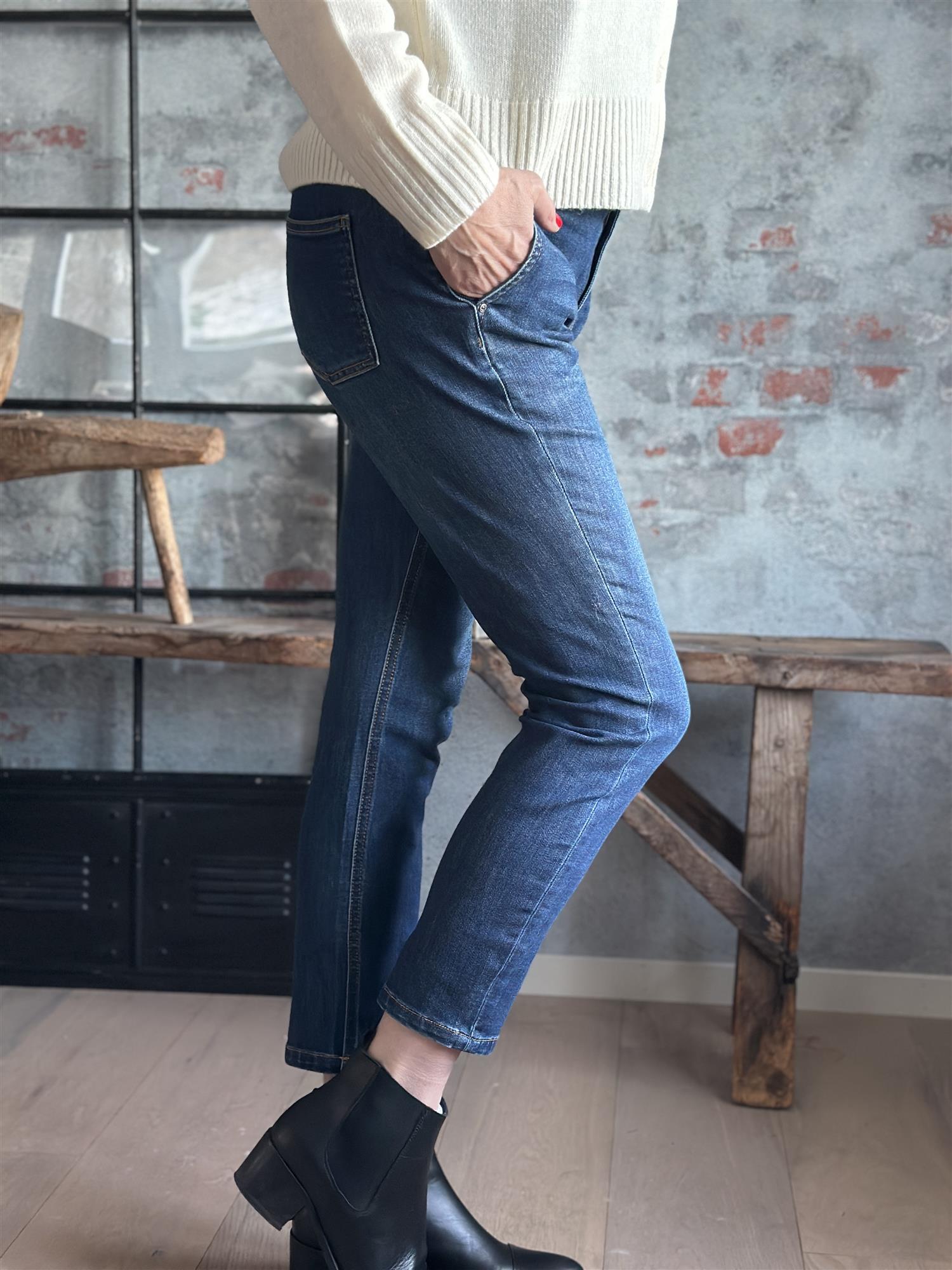 Jane Pant Medium Blue Denim
