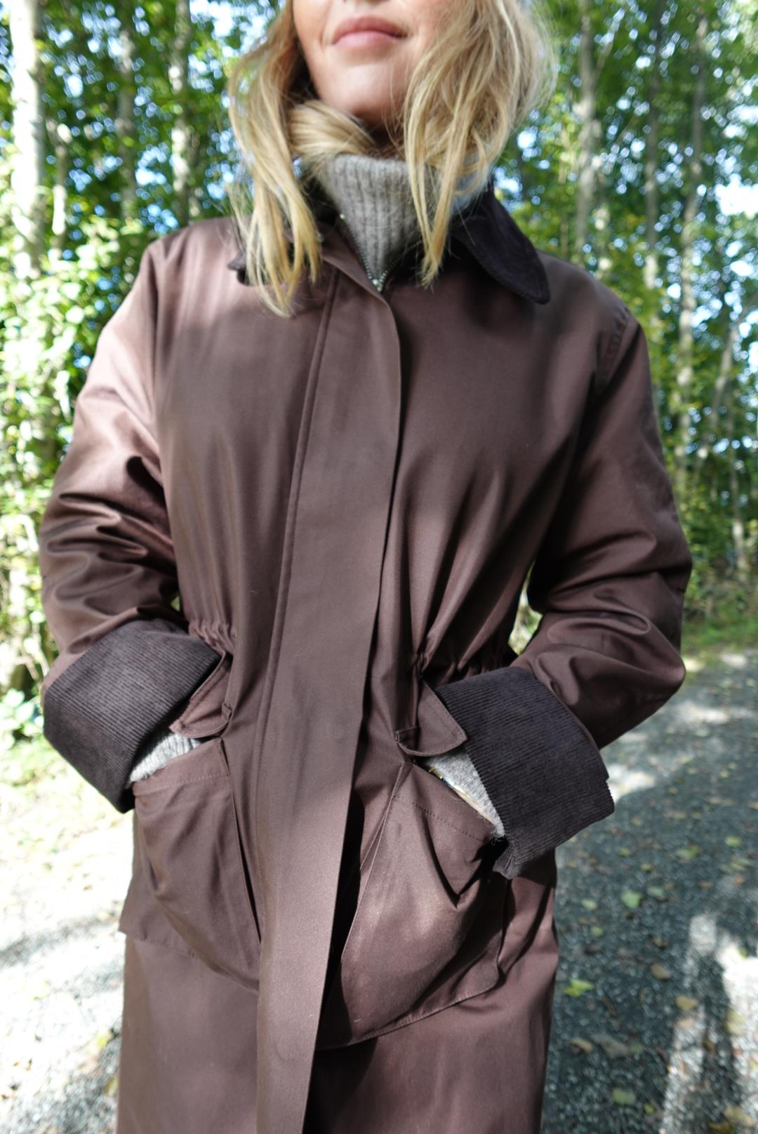 Yasanca Ls Parka Coat Coffee Bean