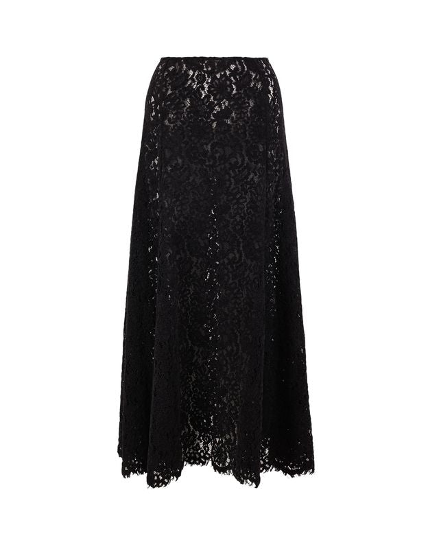 Lace Velvet Skirt