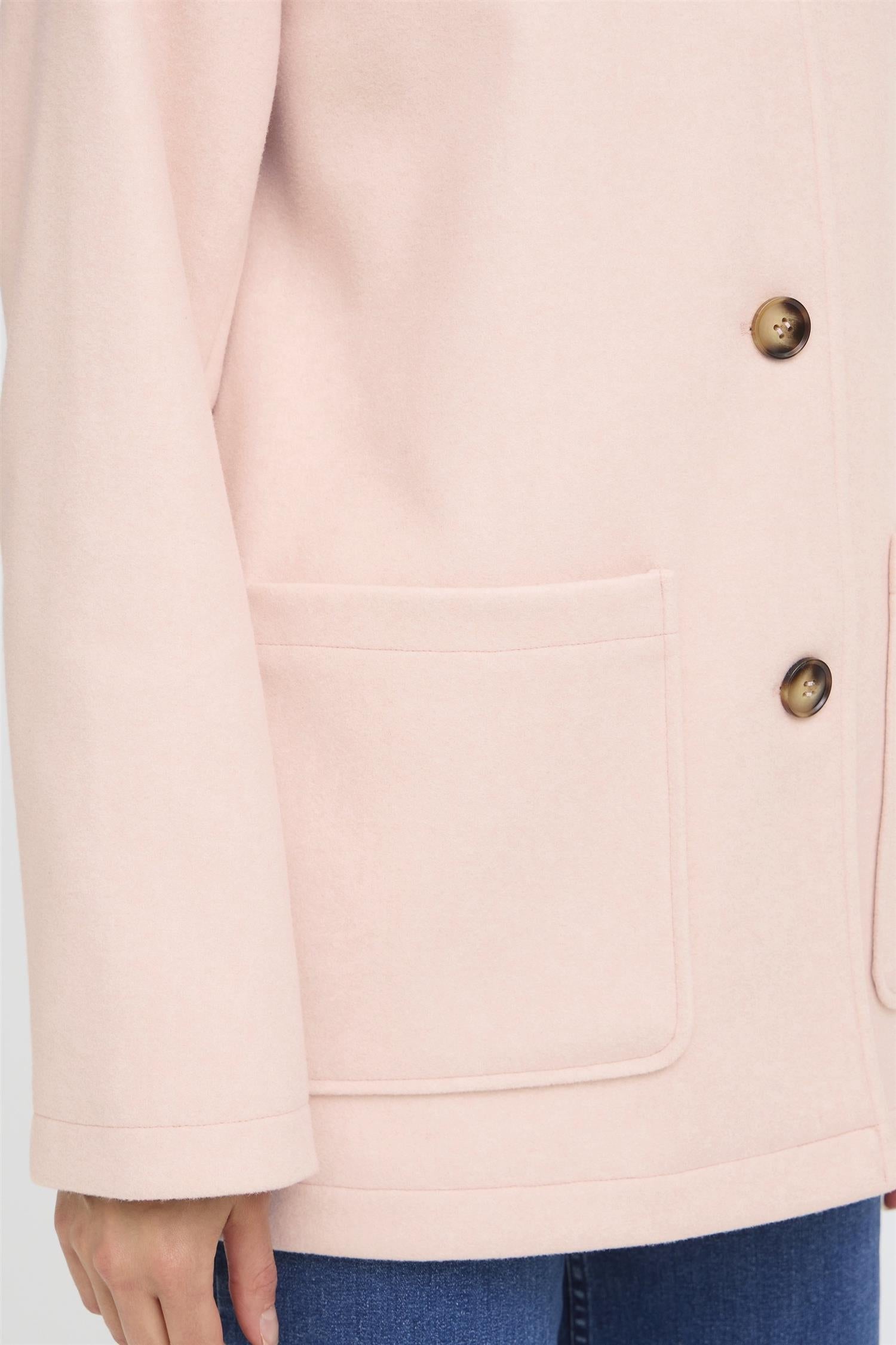 Willa Jacket Rose Smoke Melange