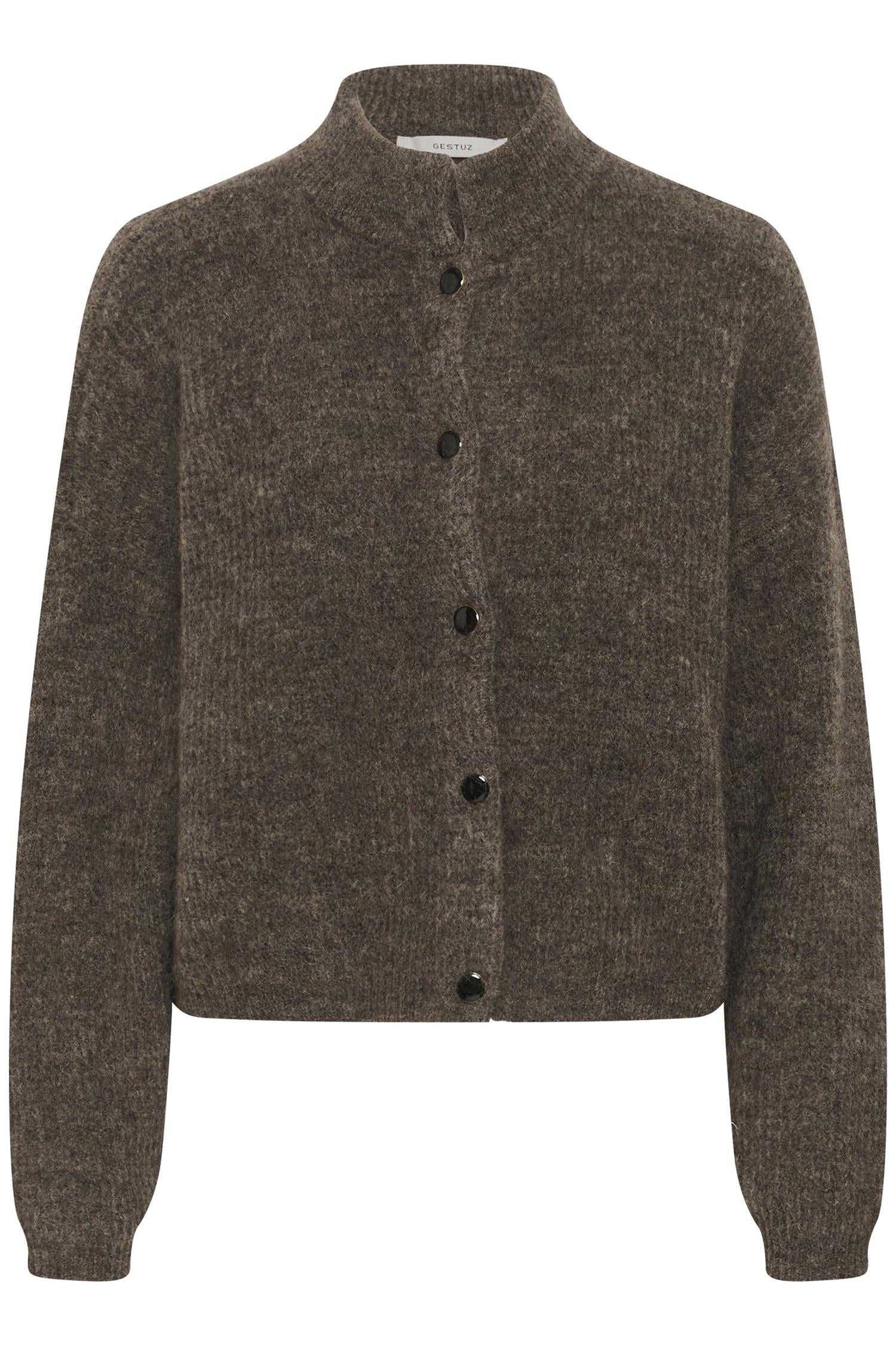 GzDebbie Cardigan Chestnut Melange