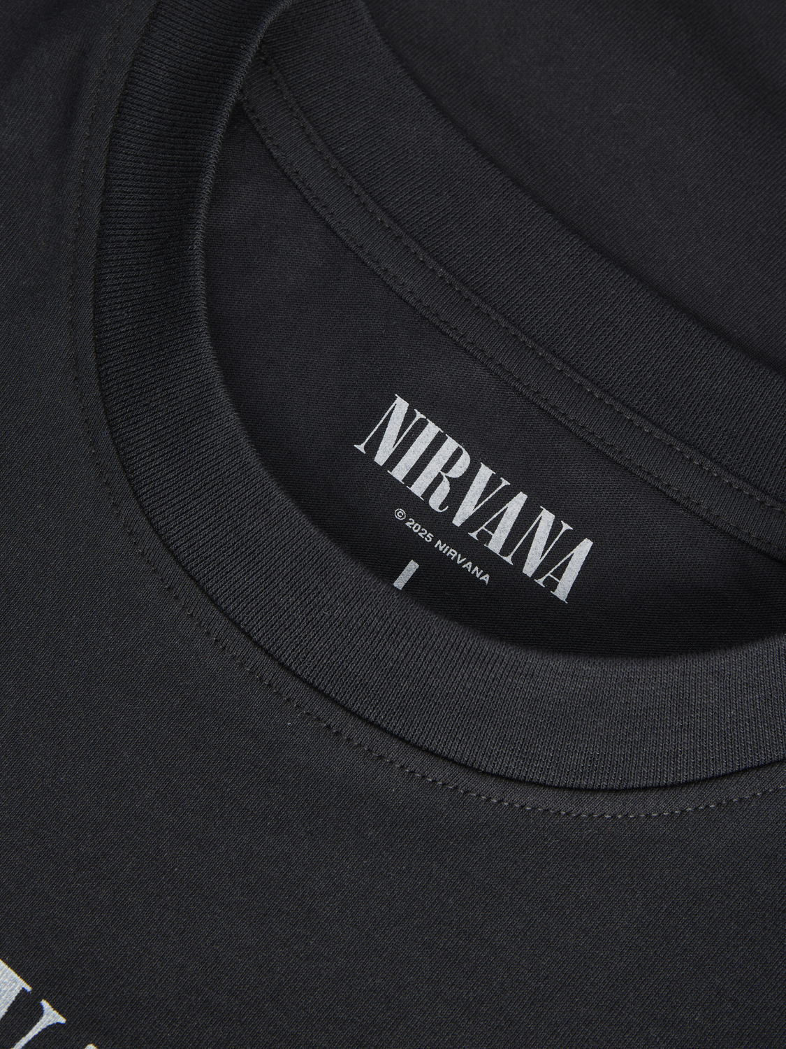 Nirvana SS Tee Black