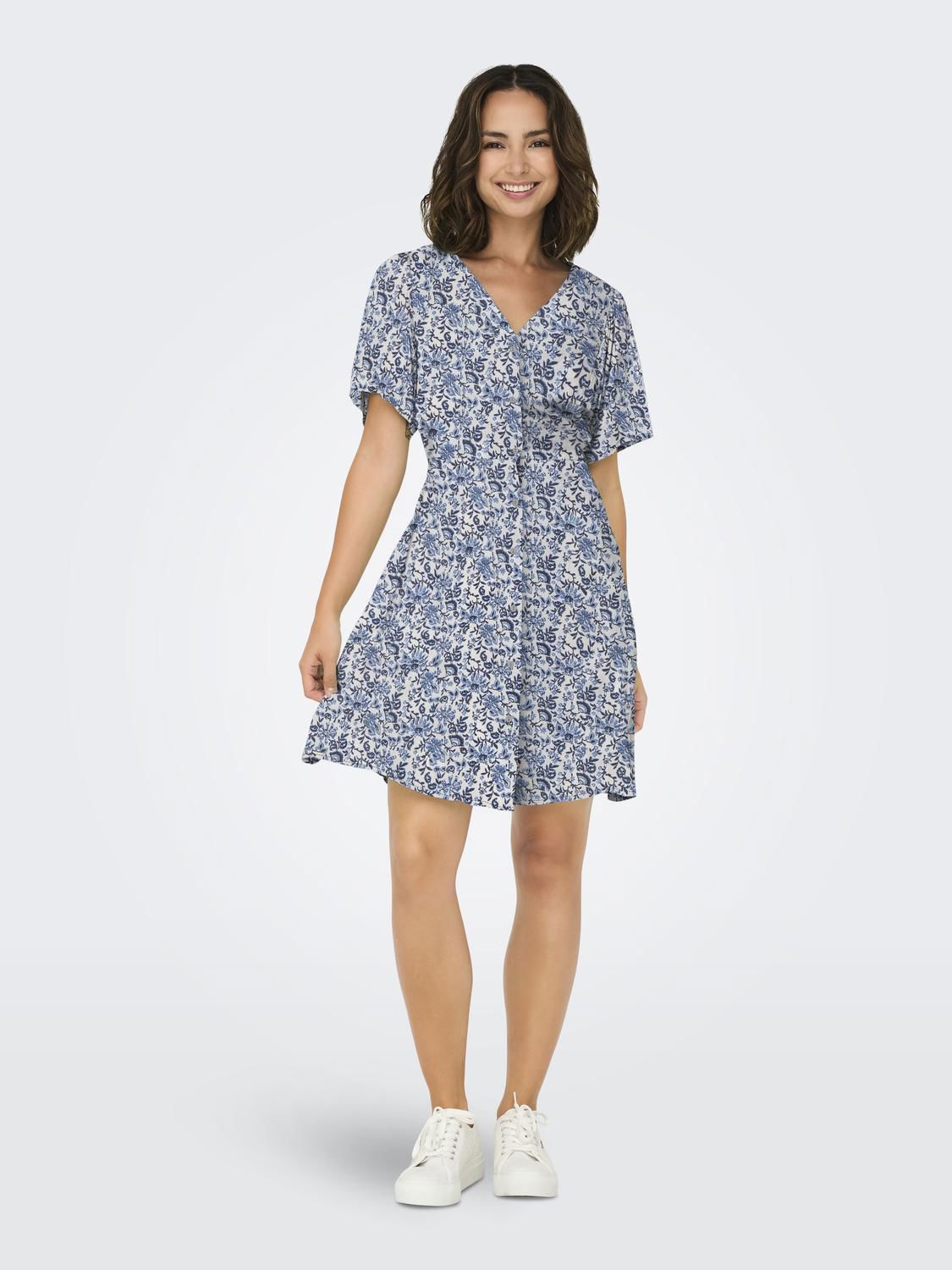 Onlevida S/s Short Dress Wvn Noos