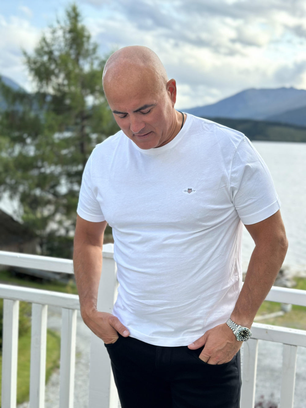 Reg Shield SS T-shirt White