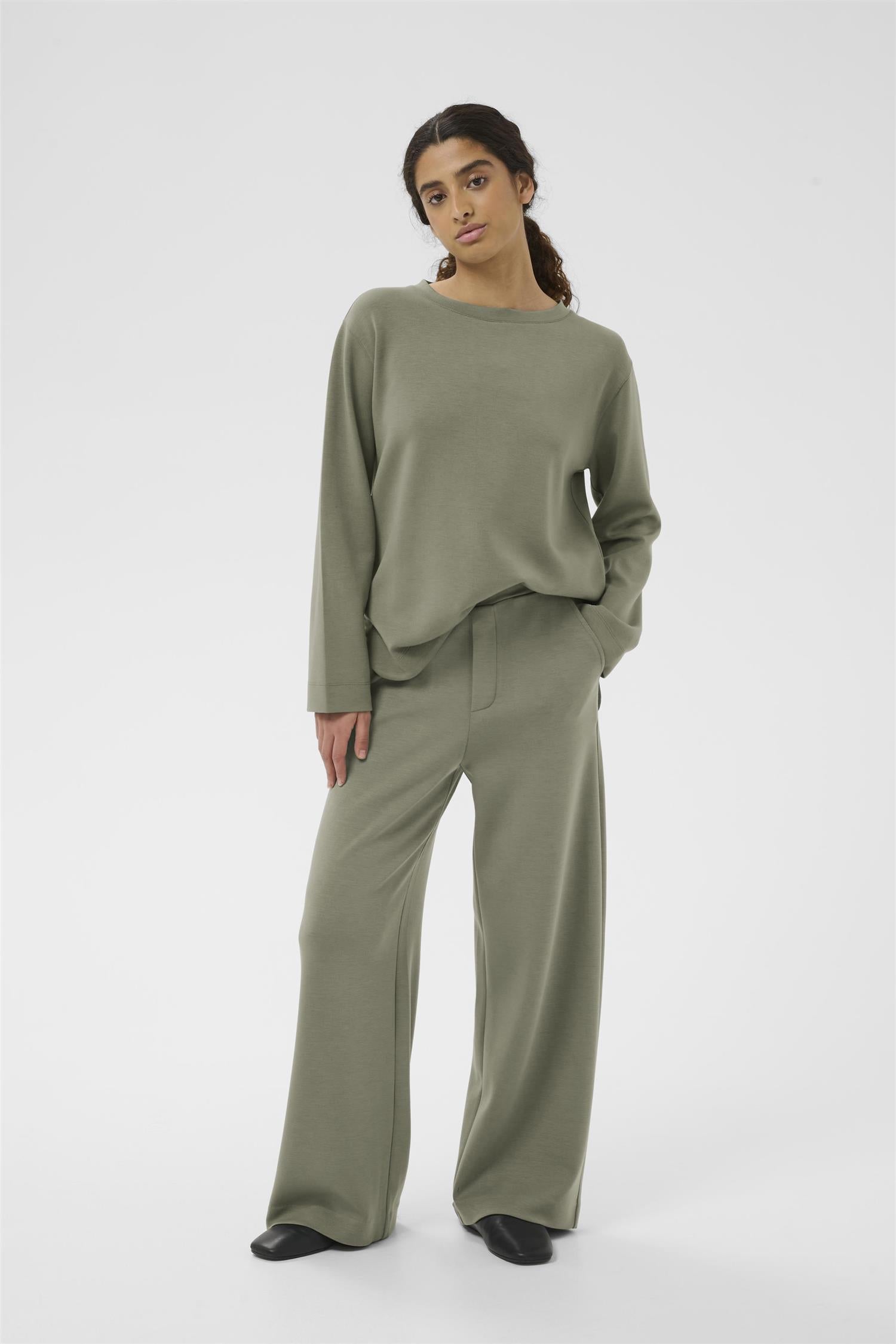 Gincette Pant Mulled Basil