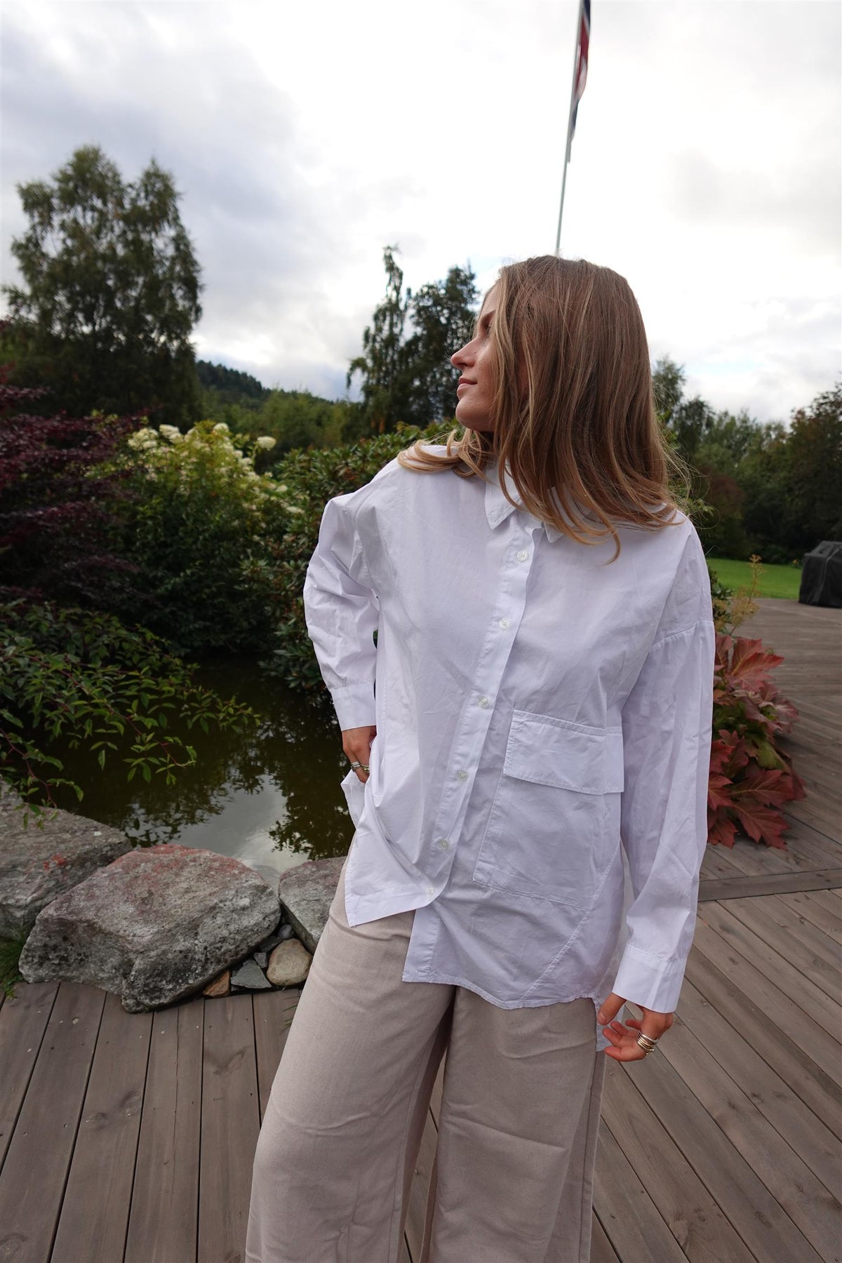 Lisandra Shirt White