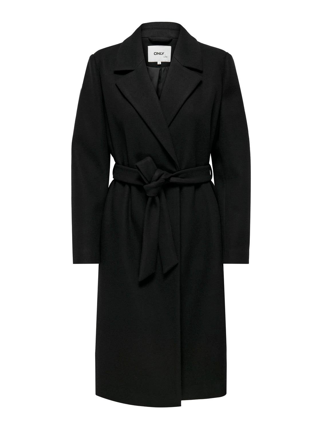 Alvilda Life Wrap Coat Black