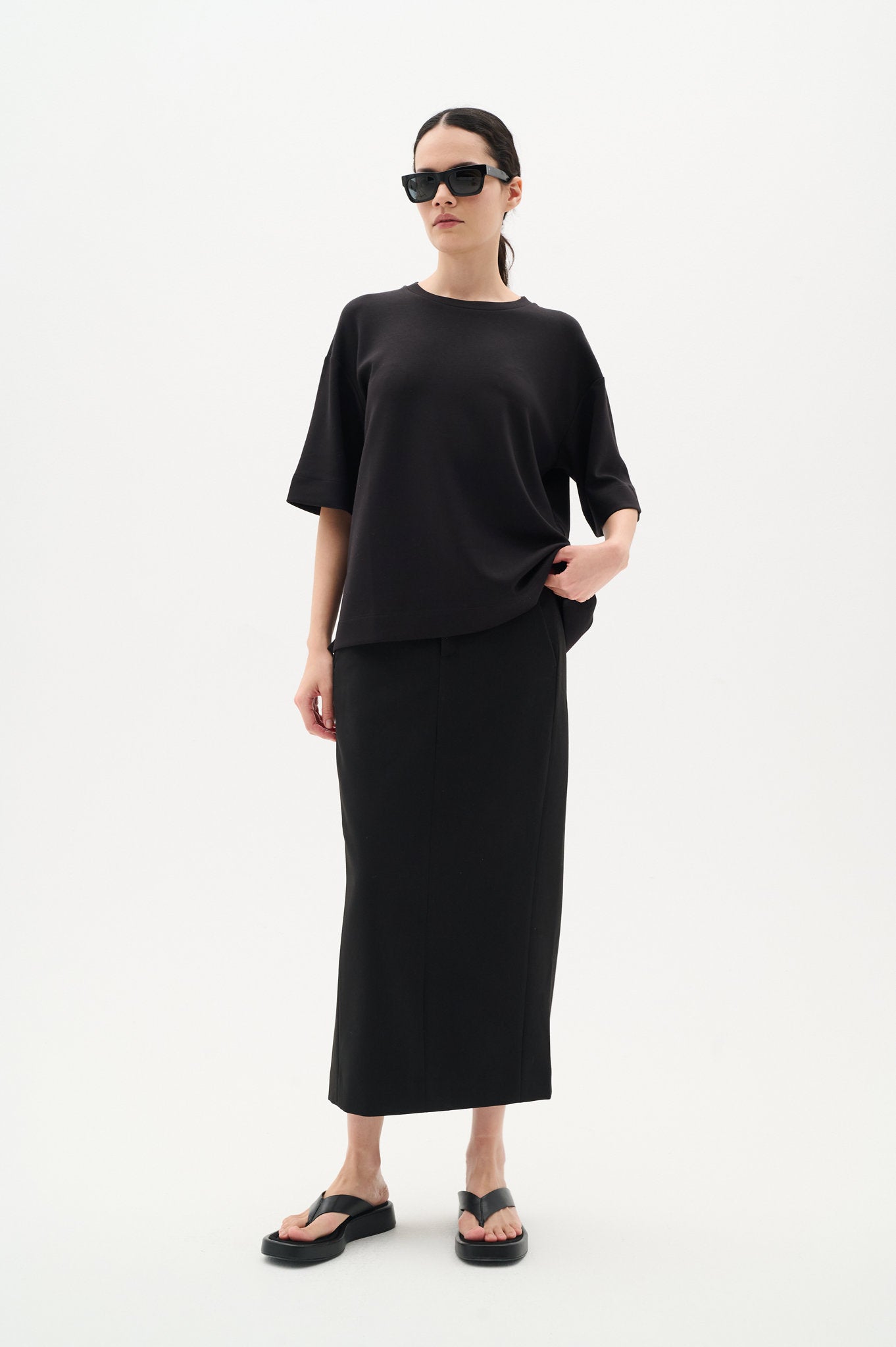 Pannie Oversize T-shirt Black