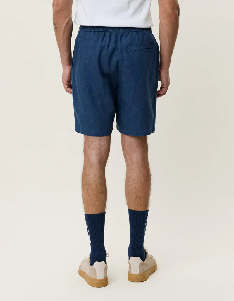 Drawstring Linen Shorts