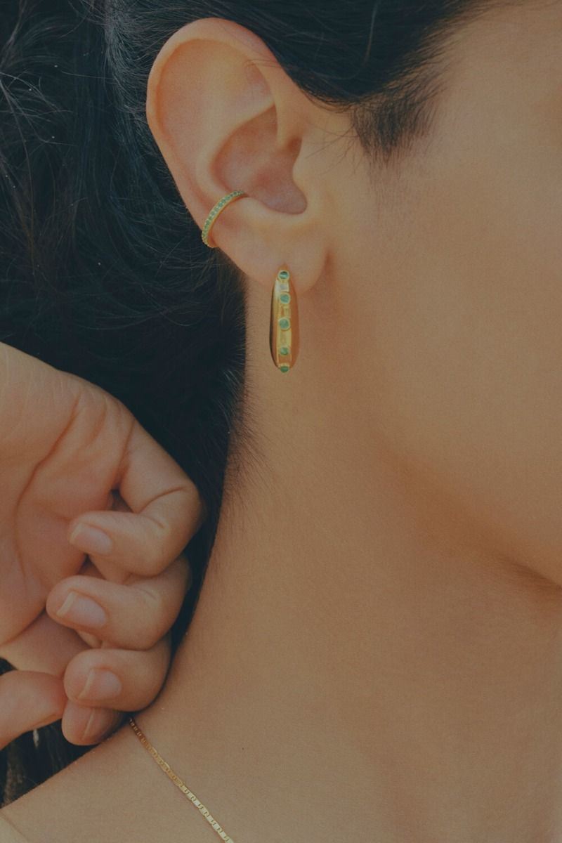 Colore Ear Cuff Mint