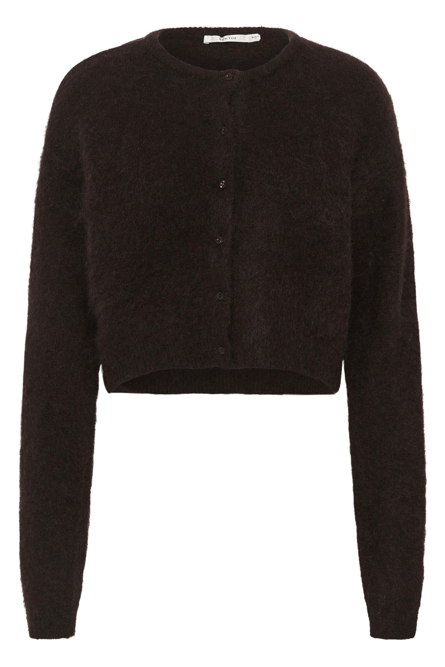 GzDebbie Short Cardigan Ganache Melange