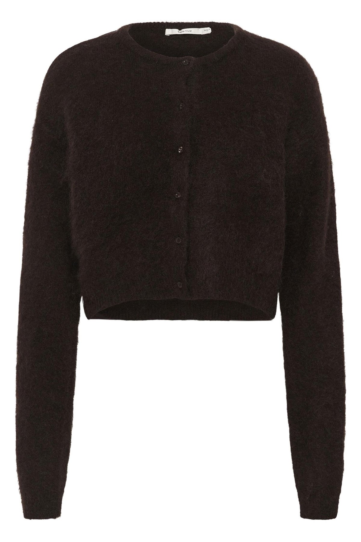 GzDebbie Short Cardigan Ganache Melange